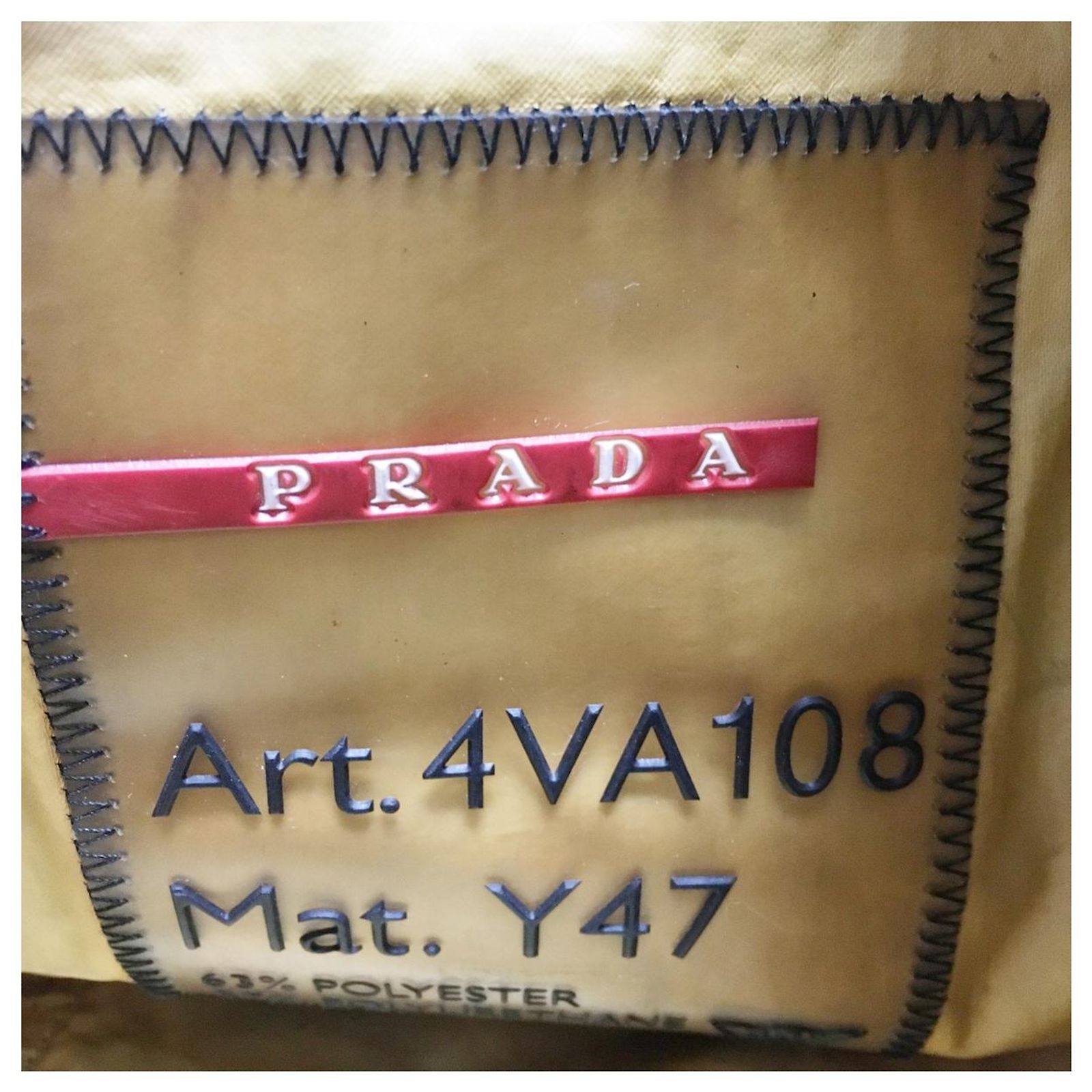 Prada tote bag Black Cotton ref.JC500584 (Sold) - Joli Closet