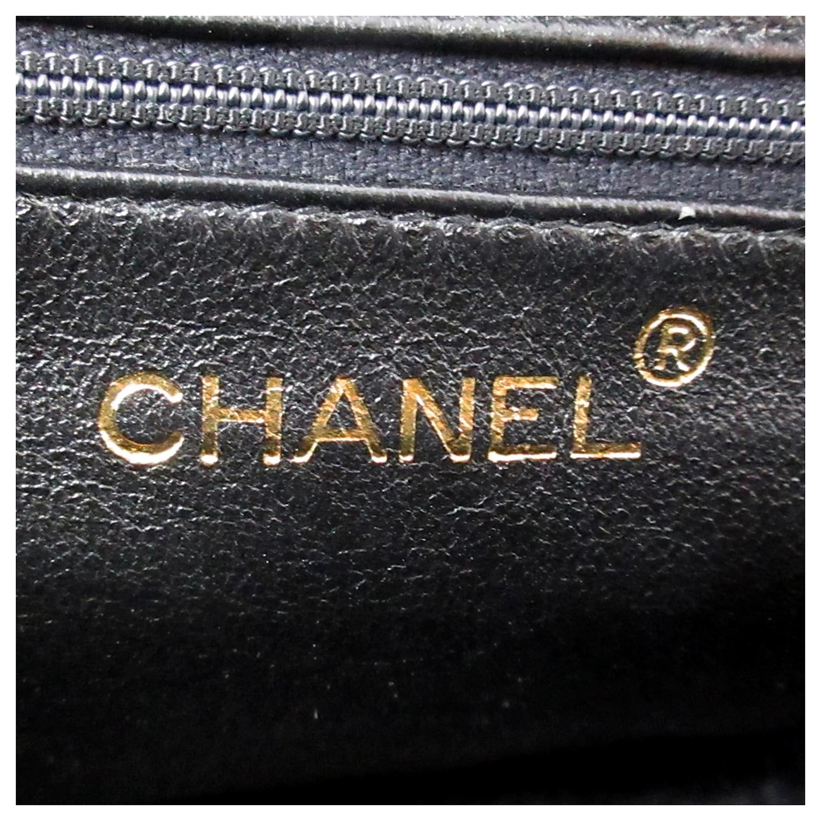 Chanel Black Matelasse Lambskin Leather Shoulder Bag ref.501131 - Joli ...