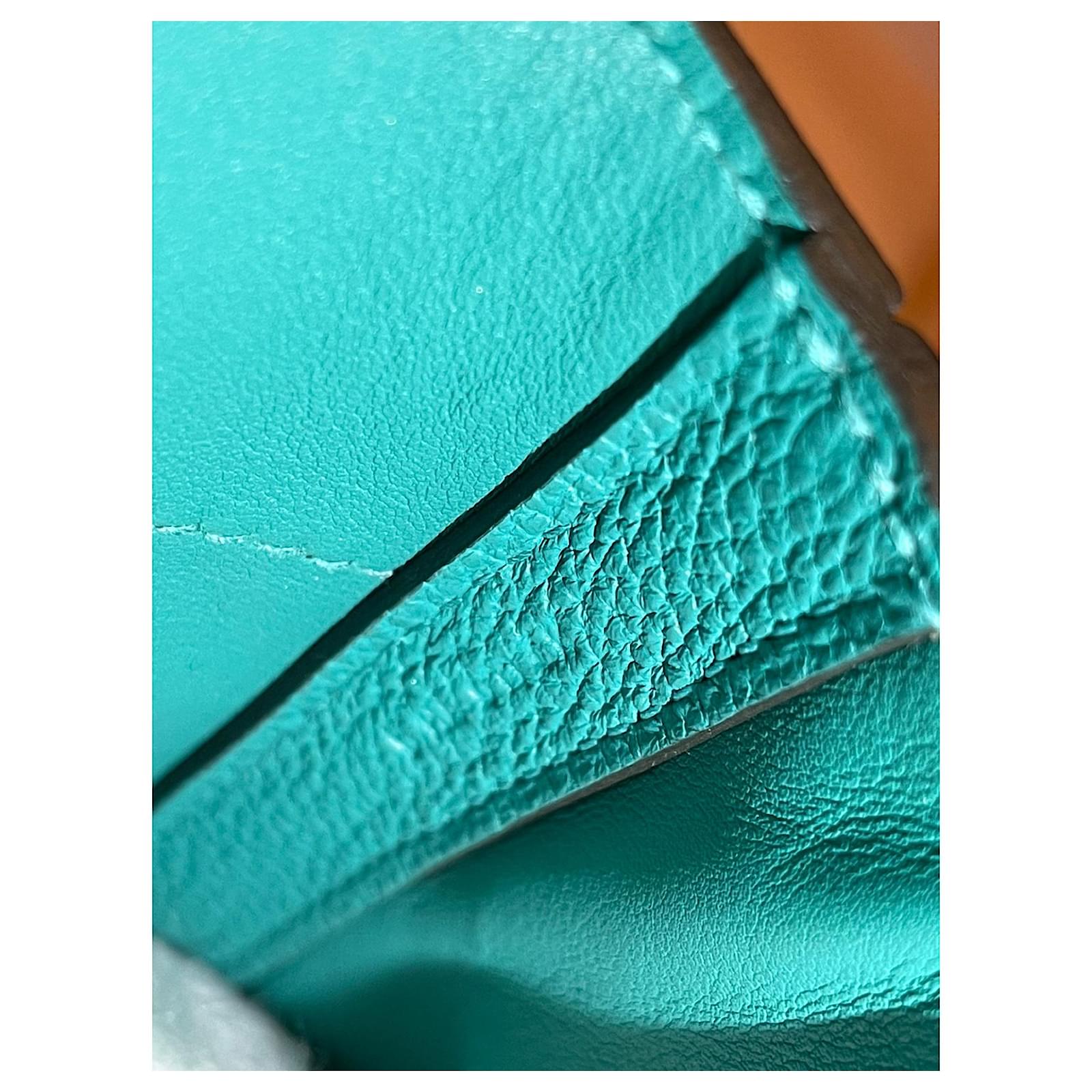 Kelly Hermès Hermes 24/24 Bag size 29 cm Vert Vérone. Green Leather  ref.501560 - Joli Closet