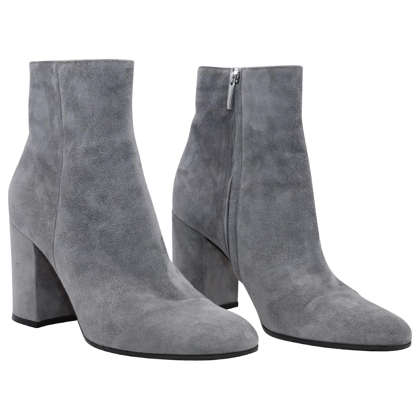 Gianvito Rossi 60mm Booties in Grey 