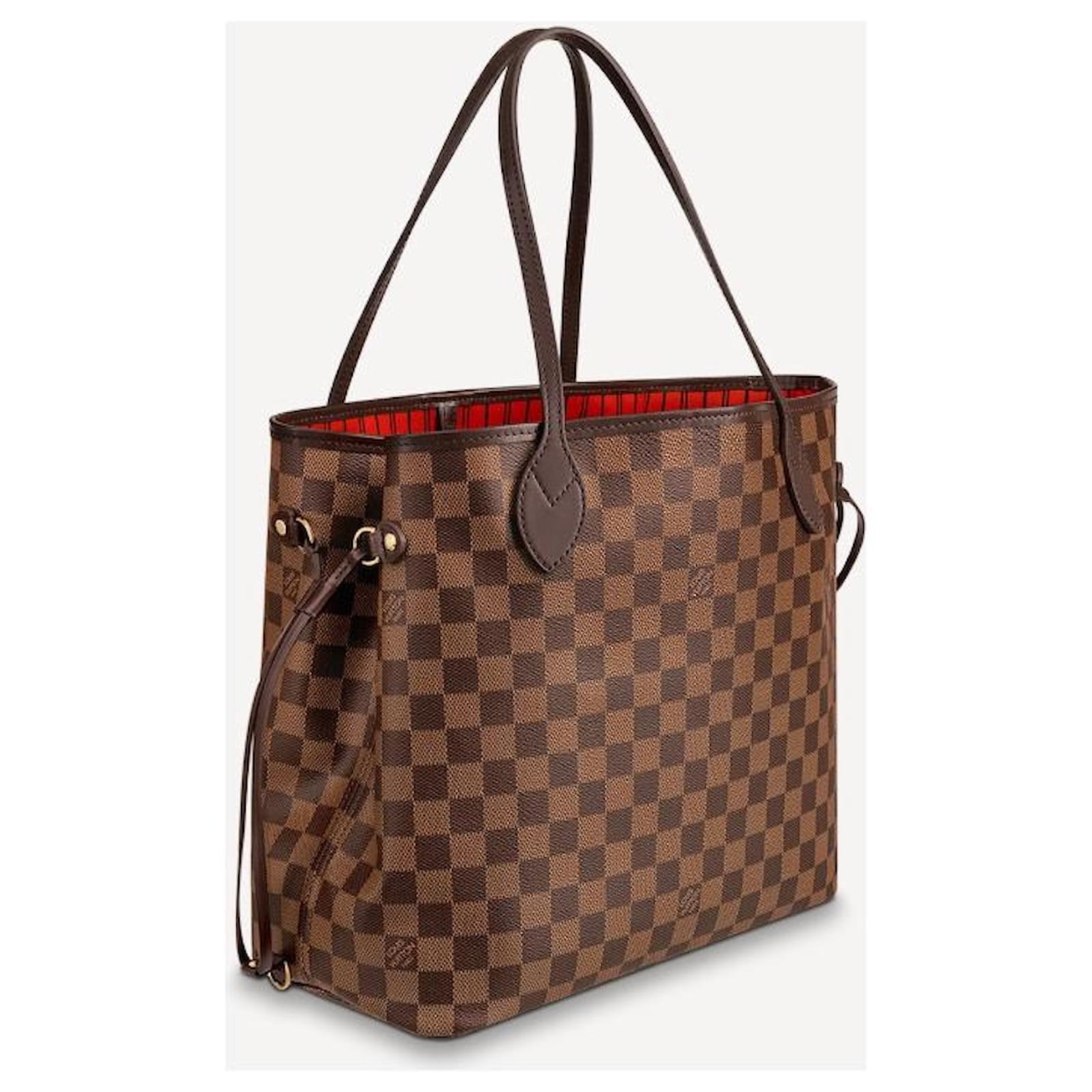 Louis Vuitton Neverfull MM Brown Cloth ref.48274 - Joli Closet