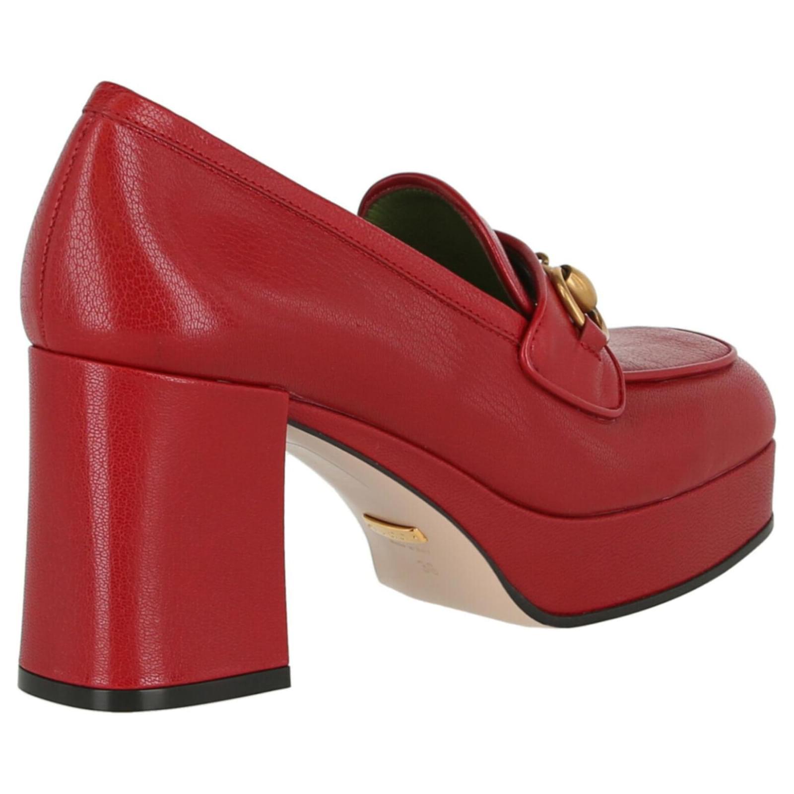 gucci houdan platform pump