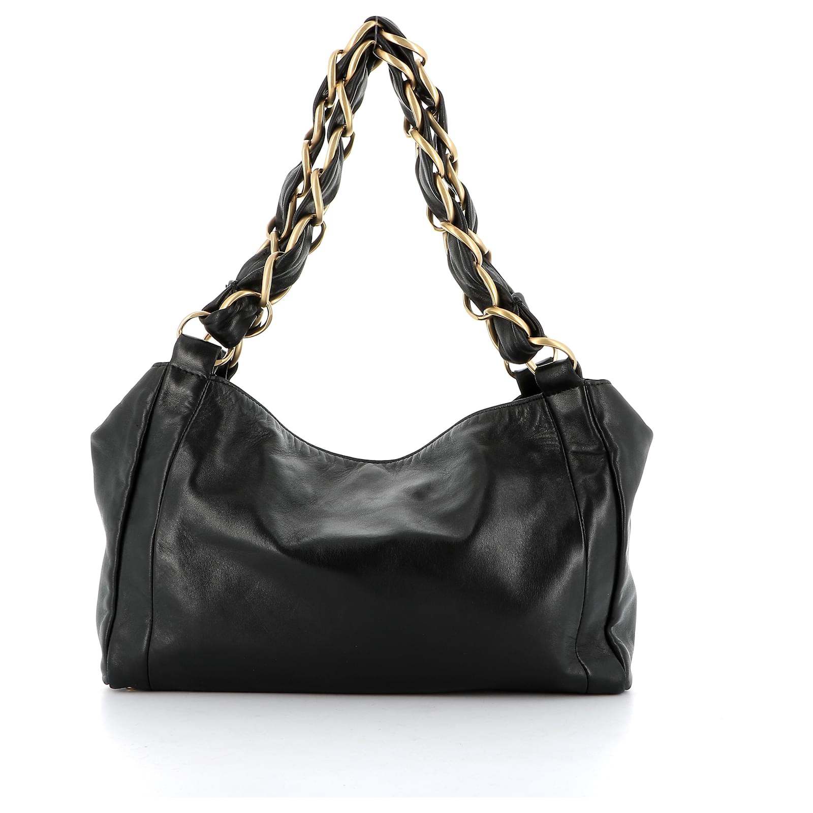 Chanel vintage Black Leather ref.503851 - Joli Closet