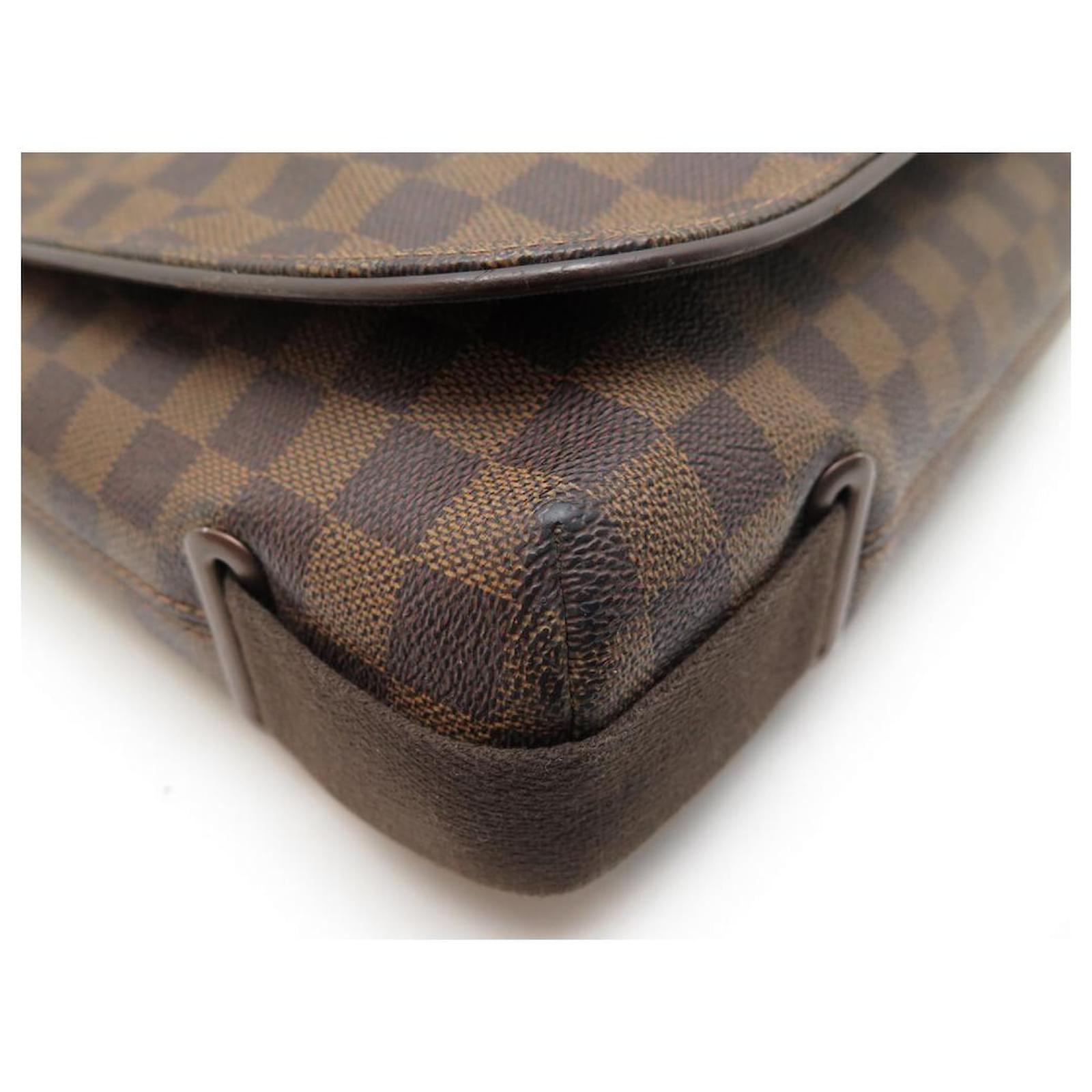 Louis Vuitton Damier Ebene Brooklyn MM N51211 Brown Cloth ref