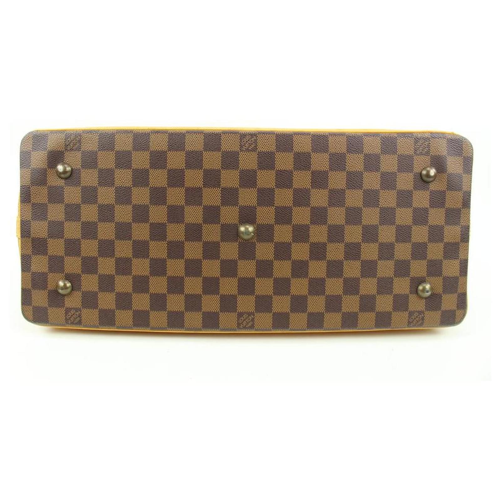 Louis Vuitton Centenaire Damier Ebene Anniversary Clipper 2way Luggage  Leather ref.505914 - Joli Closet