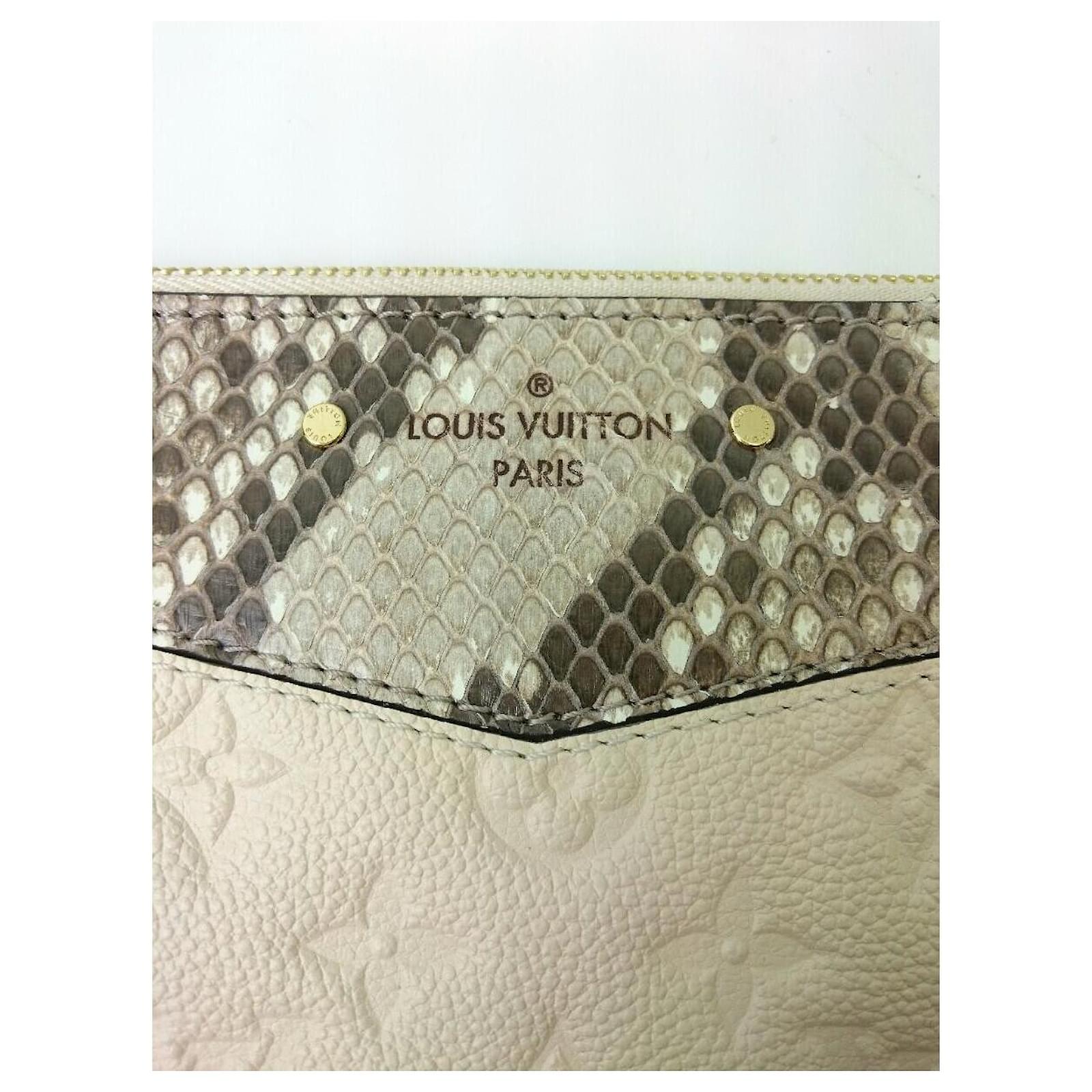 Louis Vuitton Daily Pouch Clutch Bag Amplant Monogram Pink