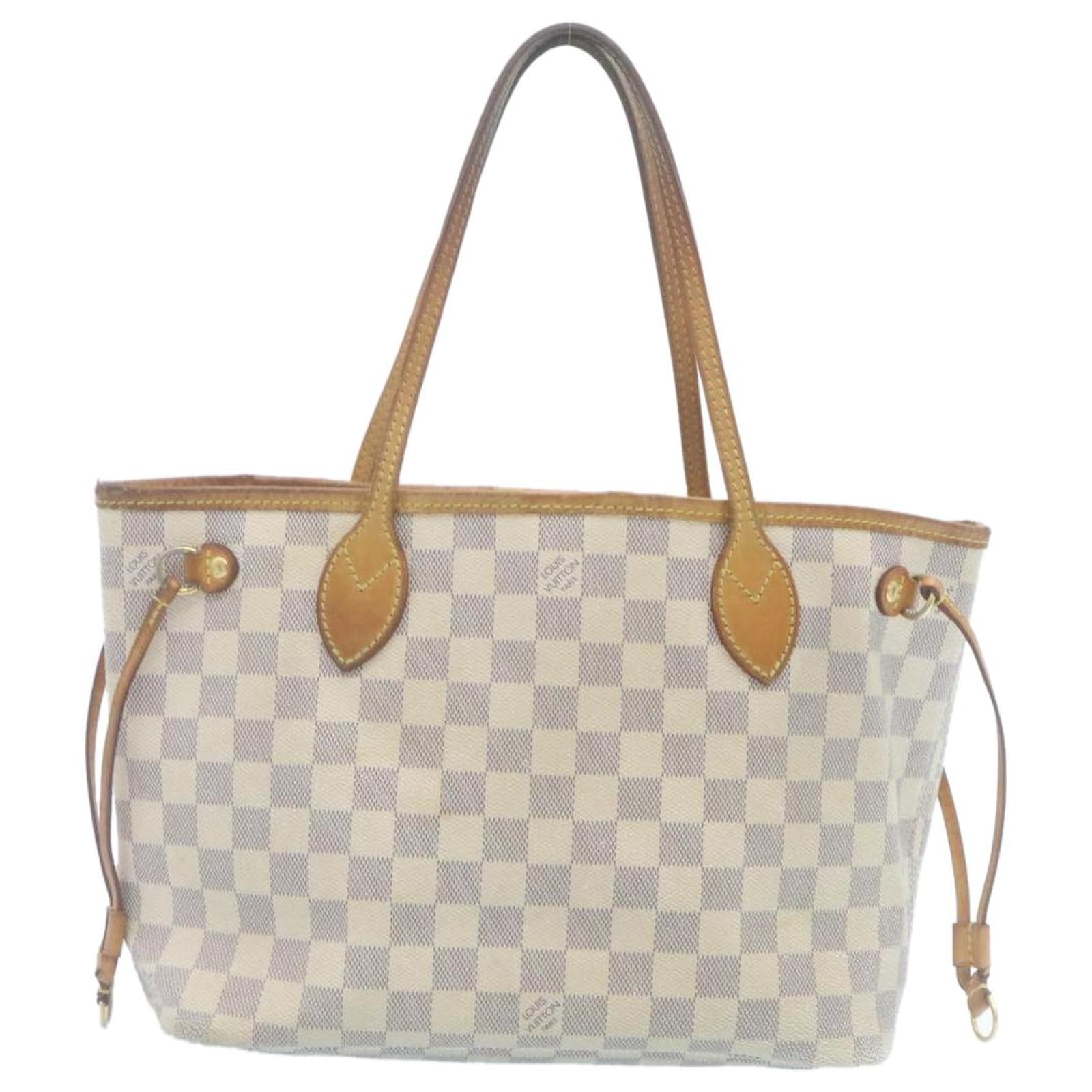 Louis Vuitton Neverfull Beige Cloth ref.506067 - Joli Closet