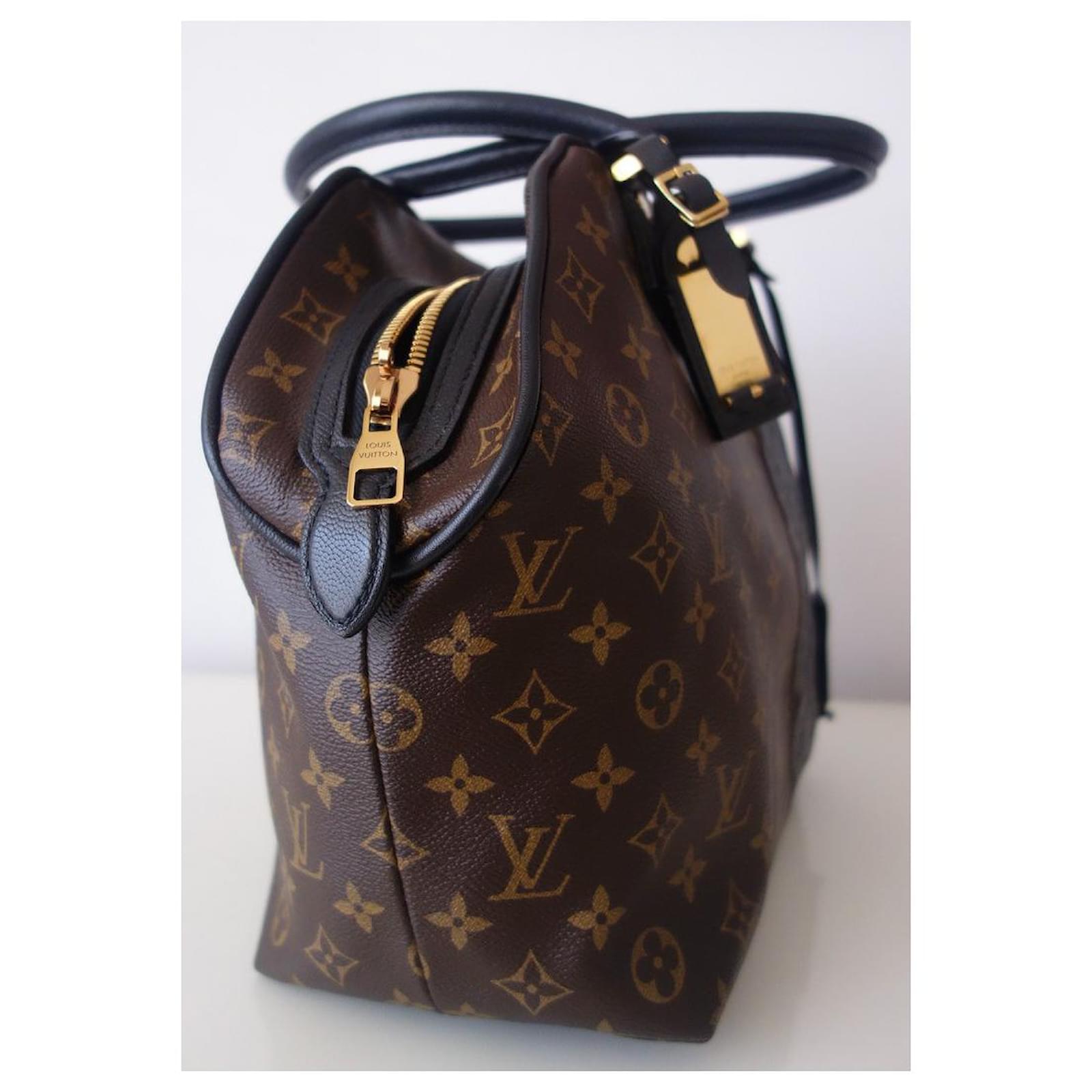 Superb Louis Vuitton unisex Nile shoulder bag in monogram coated canvas and  natural leather Brown Cloth ref.254733 - Joli Closet