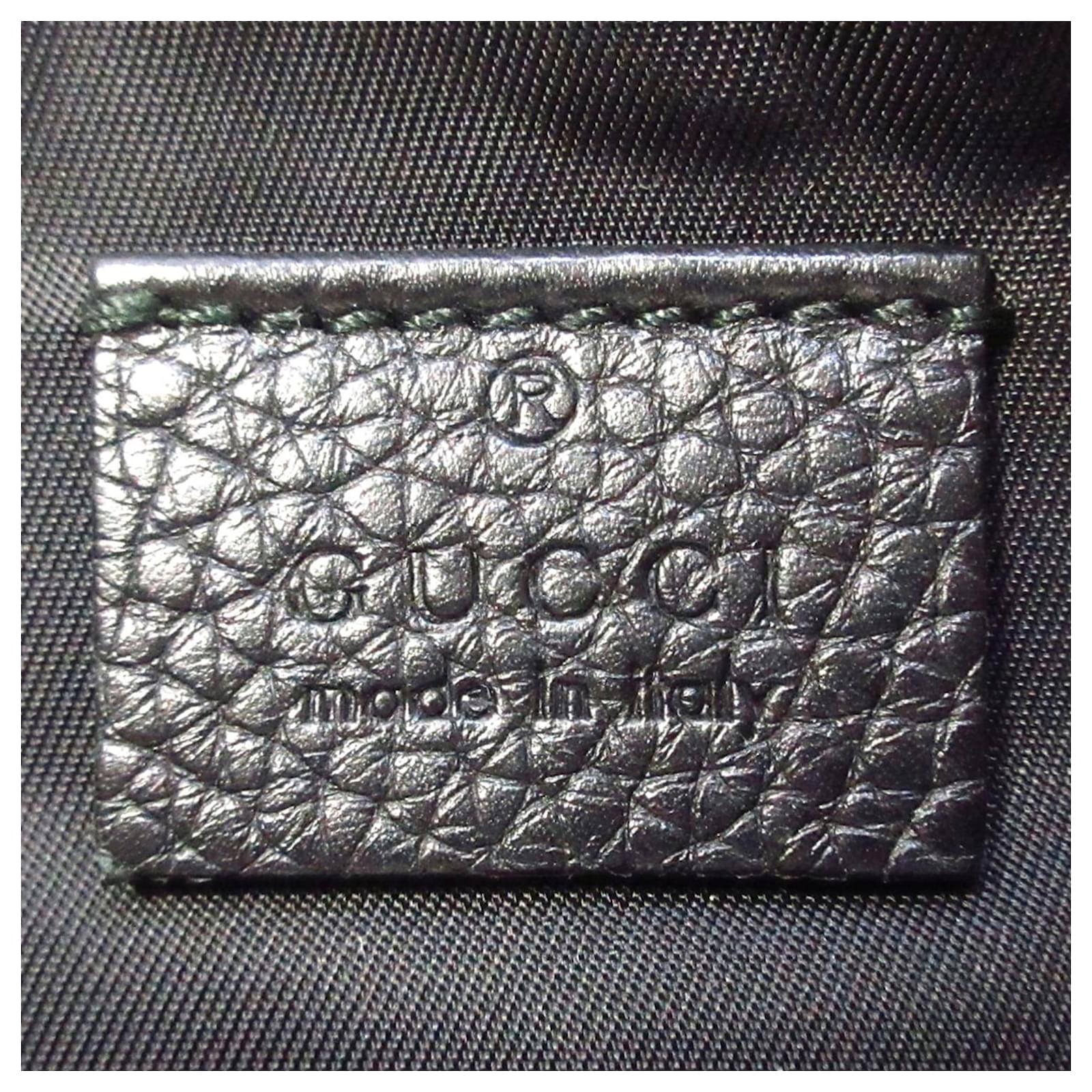 Gucci Black Leather Clutch Bag Ponystyle calfskin ref.507534 Joli Closet