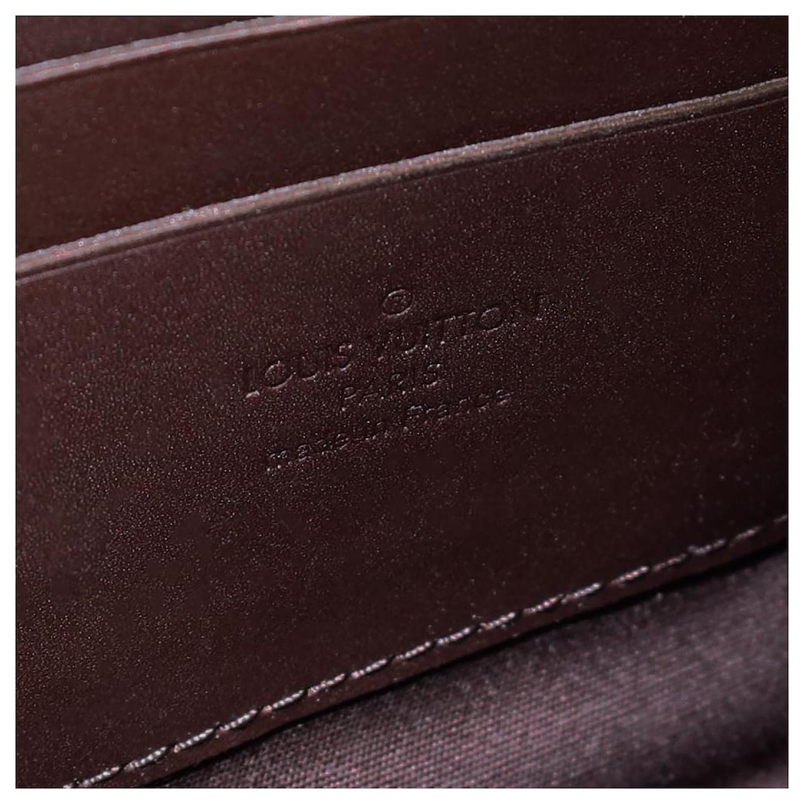 Used] LOUIS VUITTON Verni Bell Ale Enamel Patent Shoulder Bag Diagonal  Shoulder Chain Bag Amarant Brown Cloth ref.507605 - Joli Closet