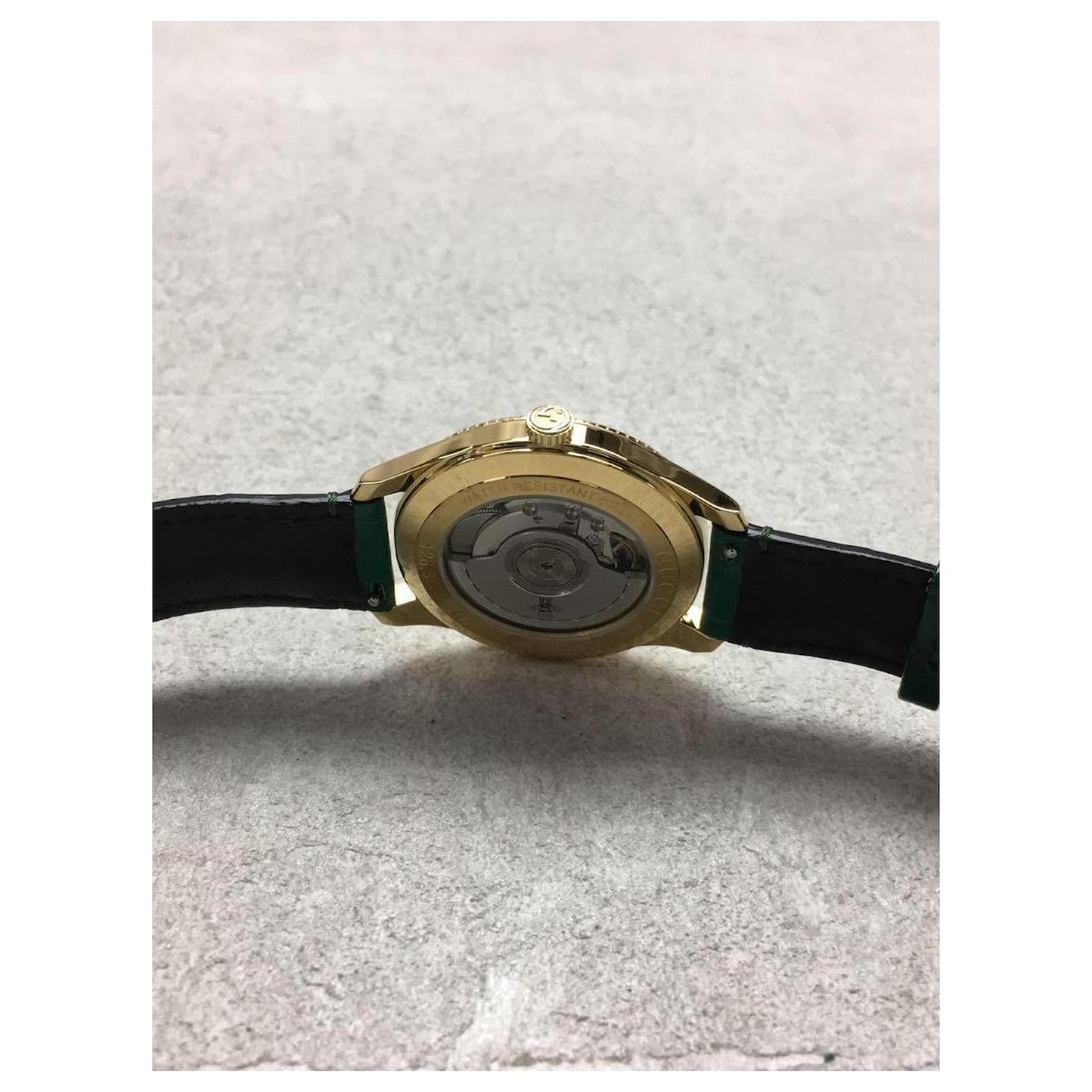 gucci alligator watch strap
