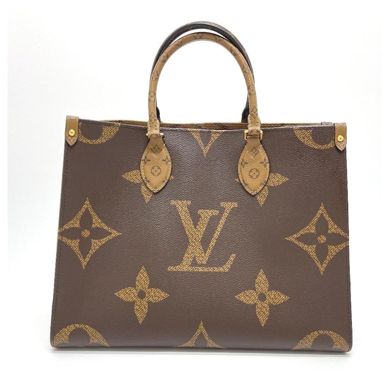 Louis Vuitton Monogram On-The-Go GM 2way Handbag