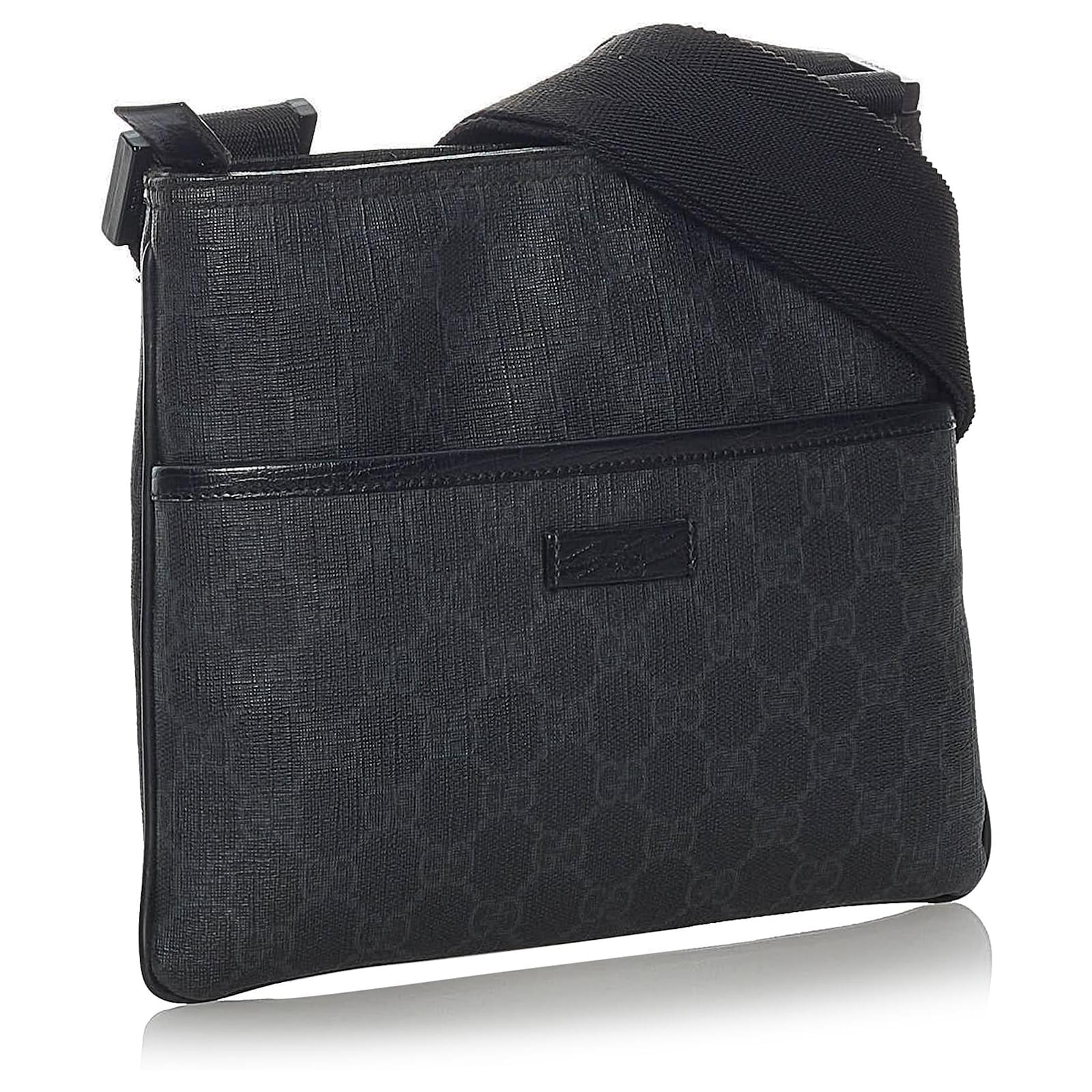 ショルダーバッグ GUCCI GG SUPREME FABRIC CROSSBODY BAG Gucci Brown GG Supreme Crossbody Bag Beige Dark brown