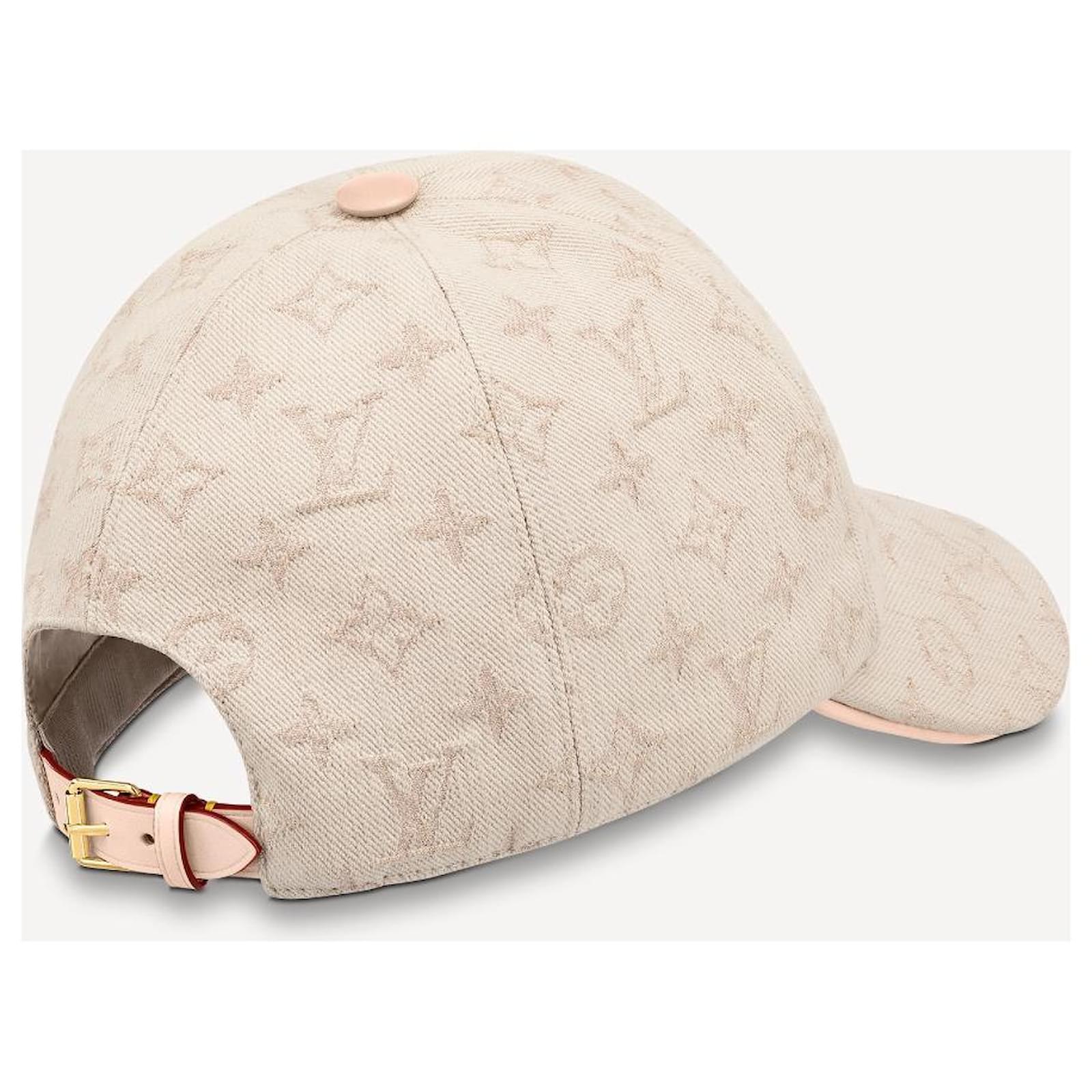 NWT Louis Vuitton Beige LV Monogram Nylon Get Ready Hat Cap Mens 2022  AUTHENTIC