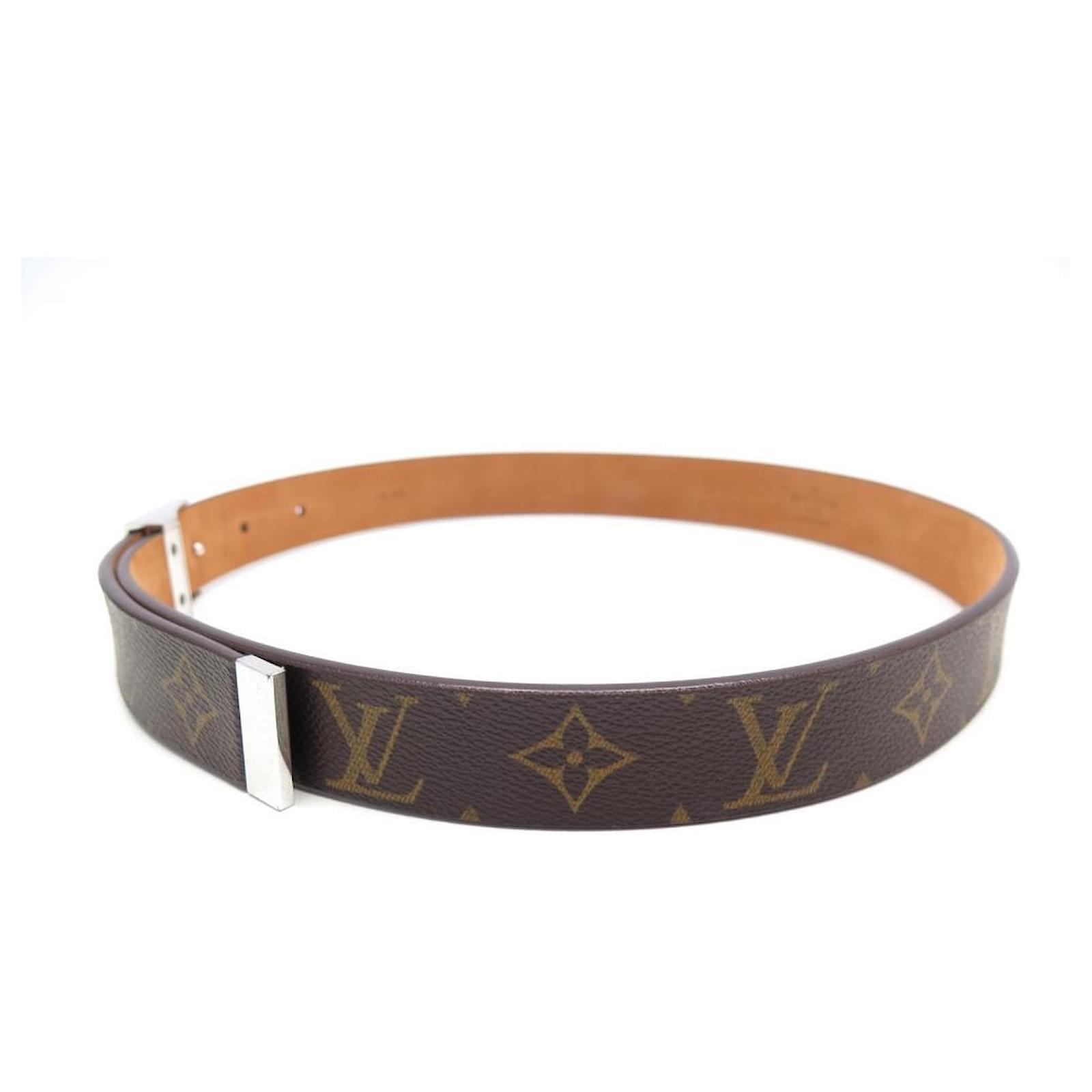 Cinturones Louis vuitton Marrón talla 80 cm de en Lona - 37276059