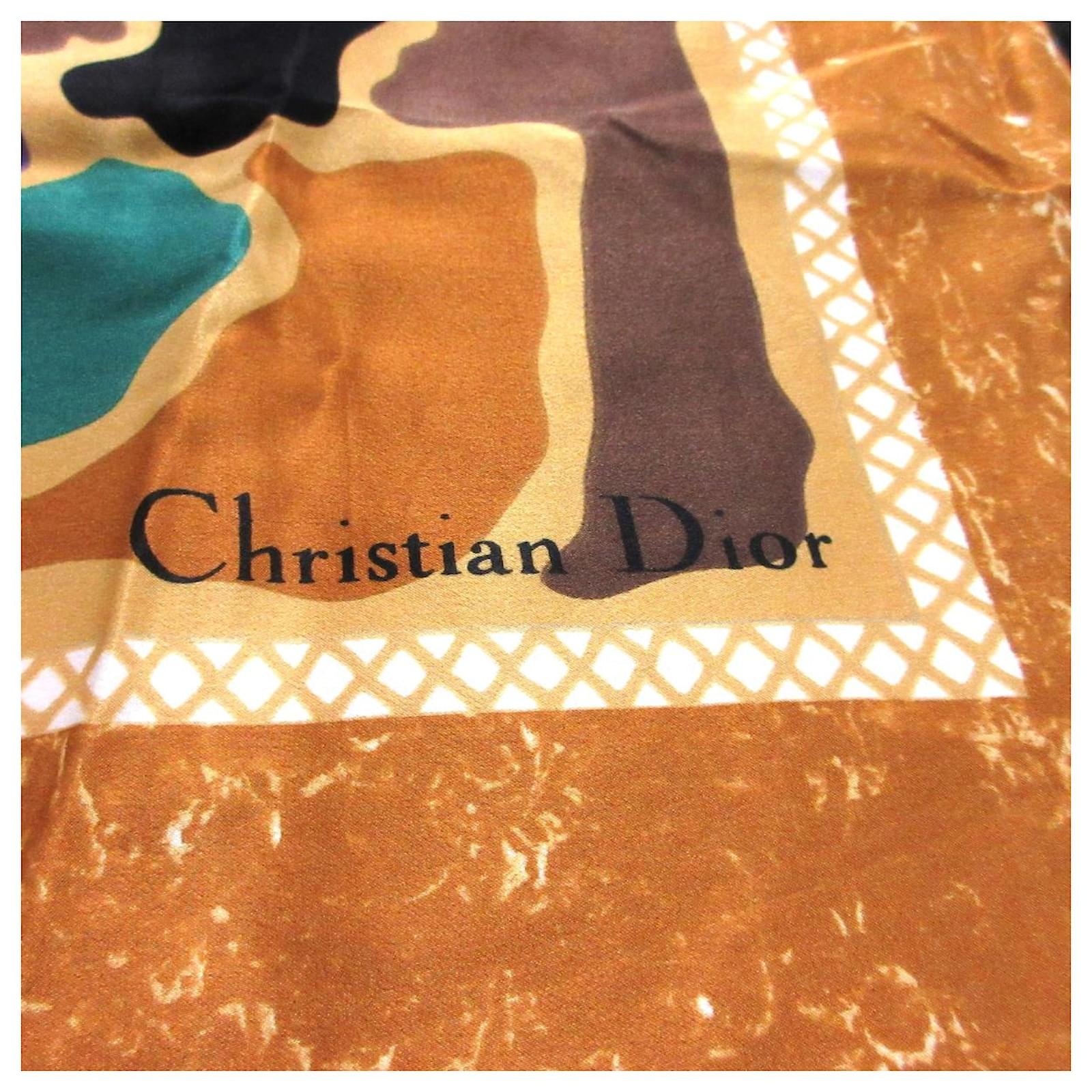 Dior scarf Multiple colors Silk ref.509865 Joli Closet