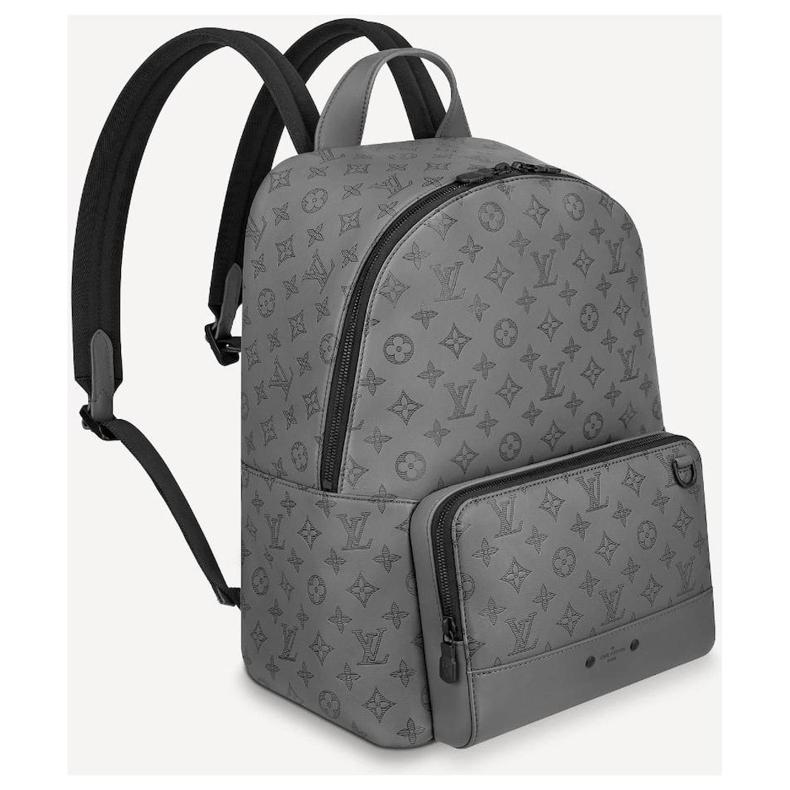 Louis Vuitton LV Racer backpack new Grey Leather ref.510238 - Joli