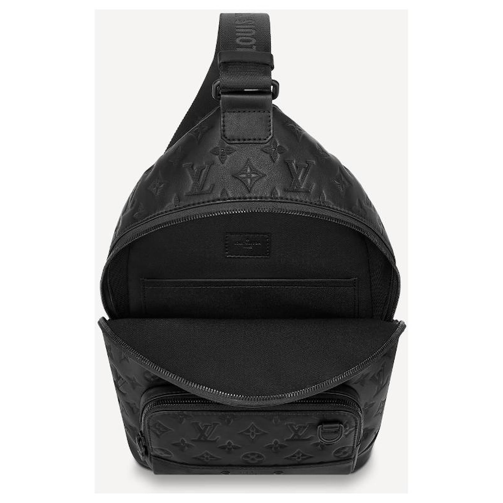 Louis Vuitton LV Racer slingbag monogram new Black Leather ref.510408 -  Joli Closet