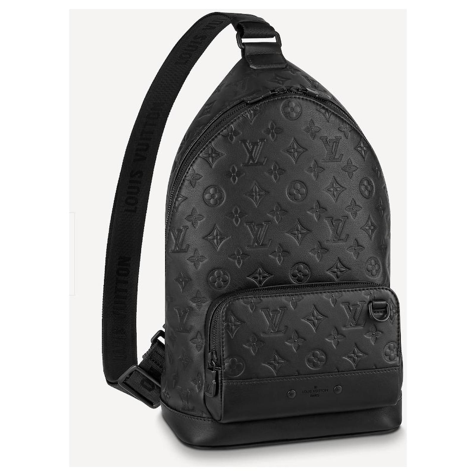 Louis Vuitton Monogram Shadow Racer Backpack - Black Backpacks