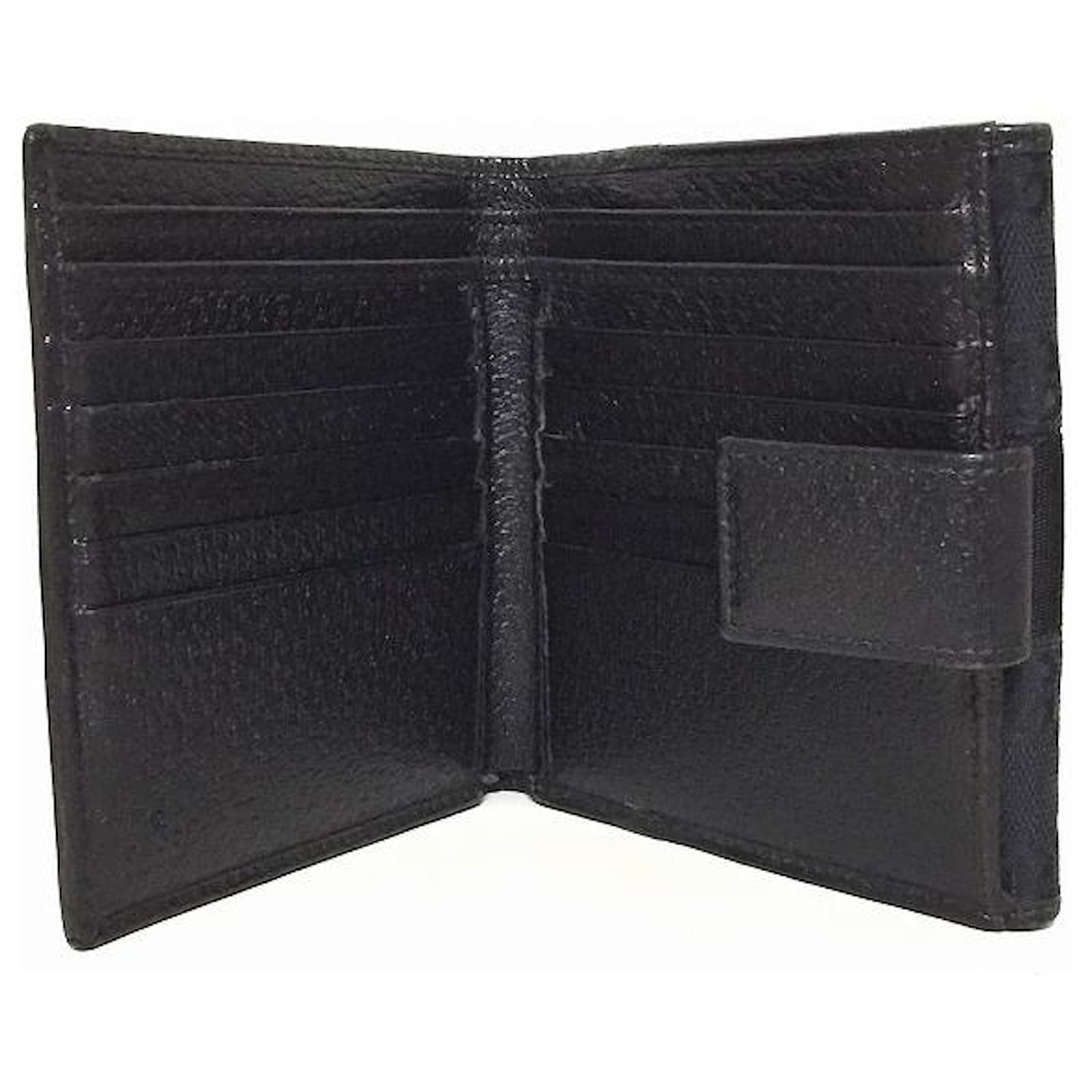 Gucci GG pattern Black Leather ref.510824 - Joli Closet