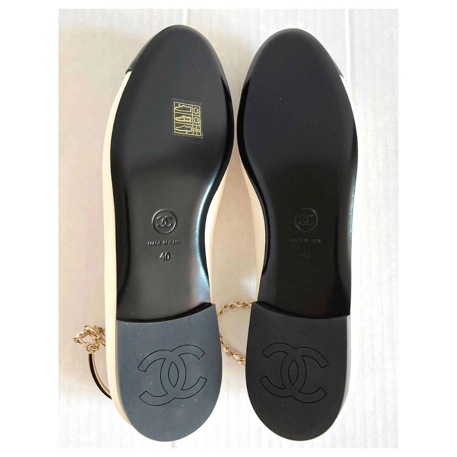 Chanel CC Patent Leather Ballet Flats – pre.owned_luxury