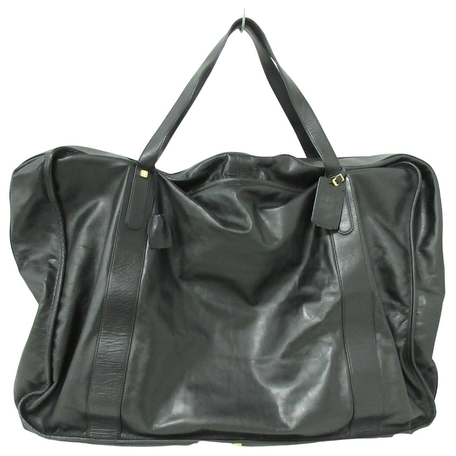 Loewe Travel bag Black Leather ref.513226 - Joli Closet