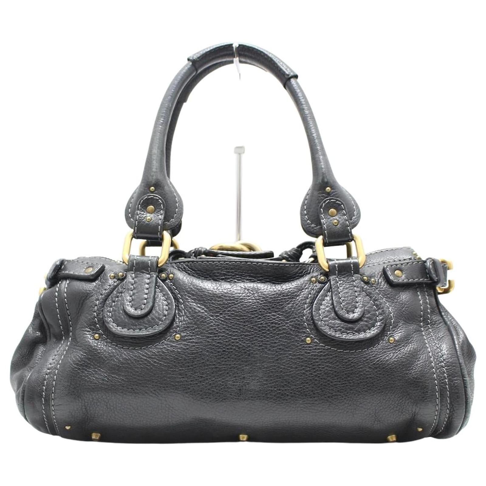 CHLOÉ PADDINGTON Black Leather ref.513298 - Joli Closet