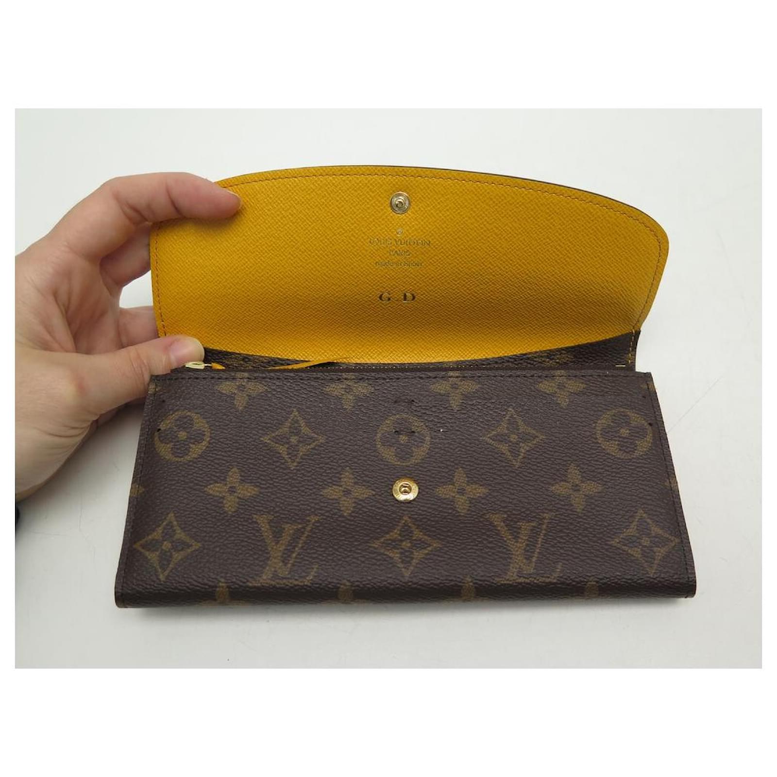 NEW LOUIS VUITTON EMILIE WALLET IN MONOGRAM CANVAS LV NEW WALLET Brown  Cloth ref.513789 - Joli Closet