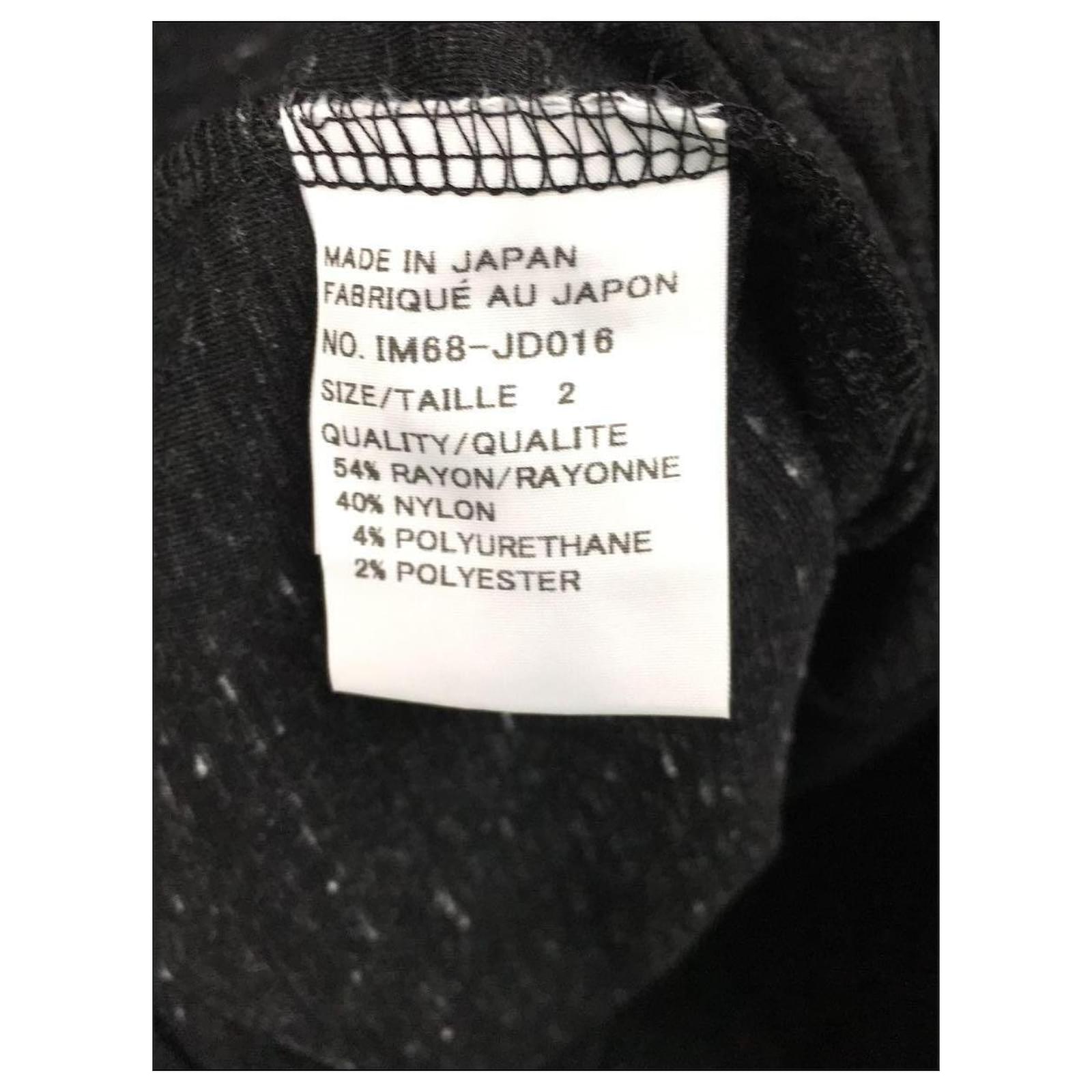 ISSEY MIYAKE Jacket / 2 / Rayon / BLK Black Viscose ref.514524