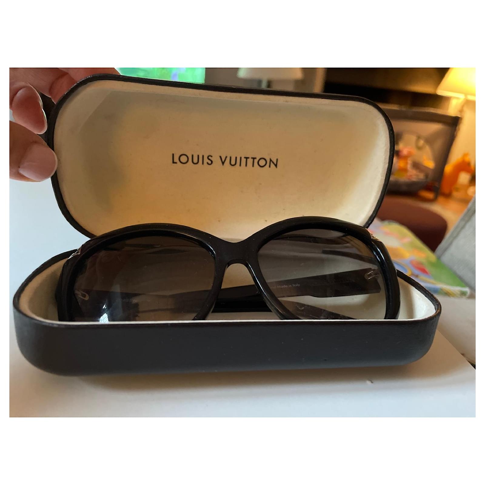 Louis Vuitton Brown Glitter Hortensia Woman Sunglasses Louis Vuitton