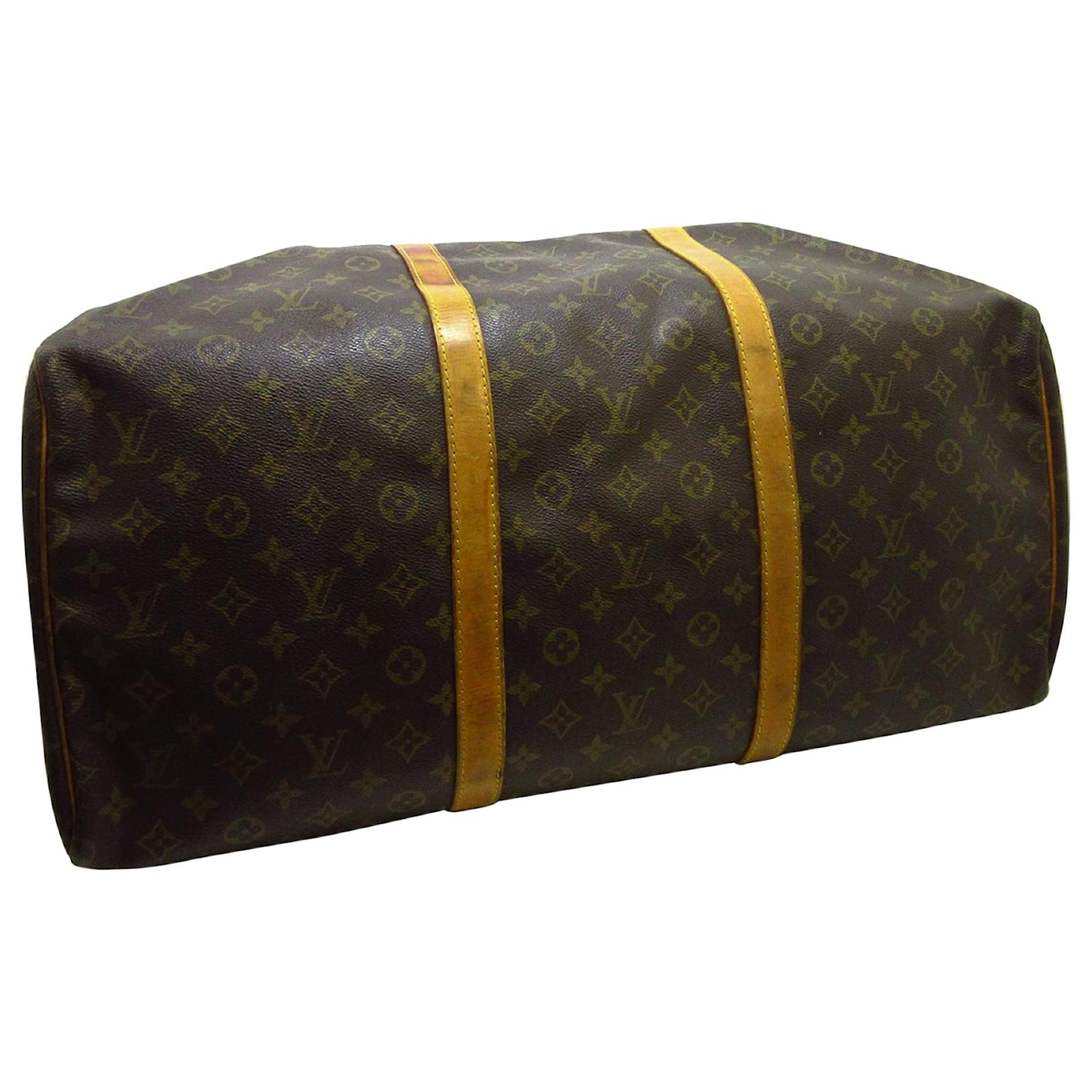 Louis Vuitton Sac Souple 55 aus Canvas in Braun - Second Hand Louis Vuitton  Sac Souple 55 aus Canvas in Braun buy used for 696€ (7165104)