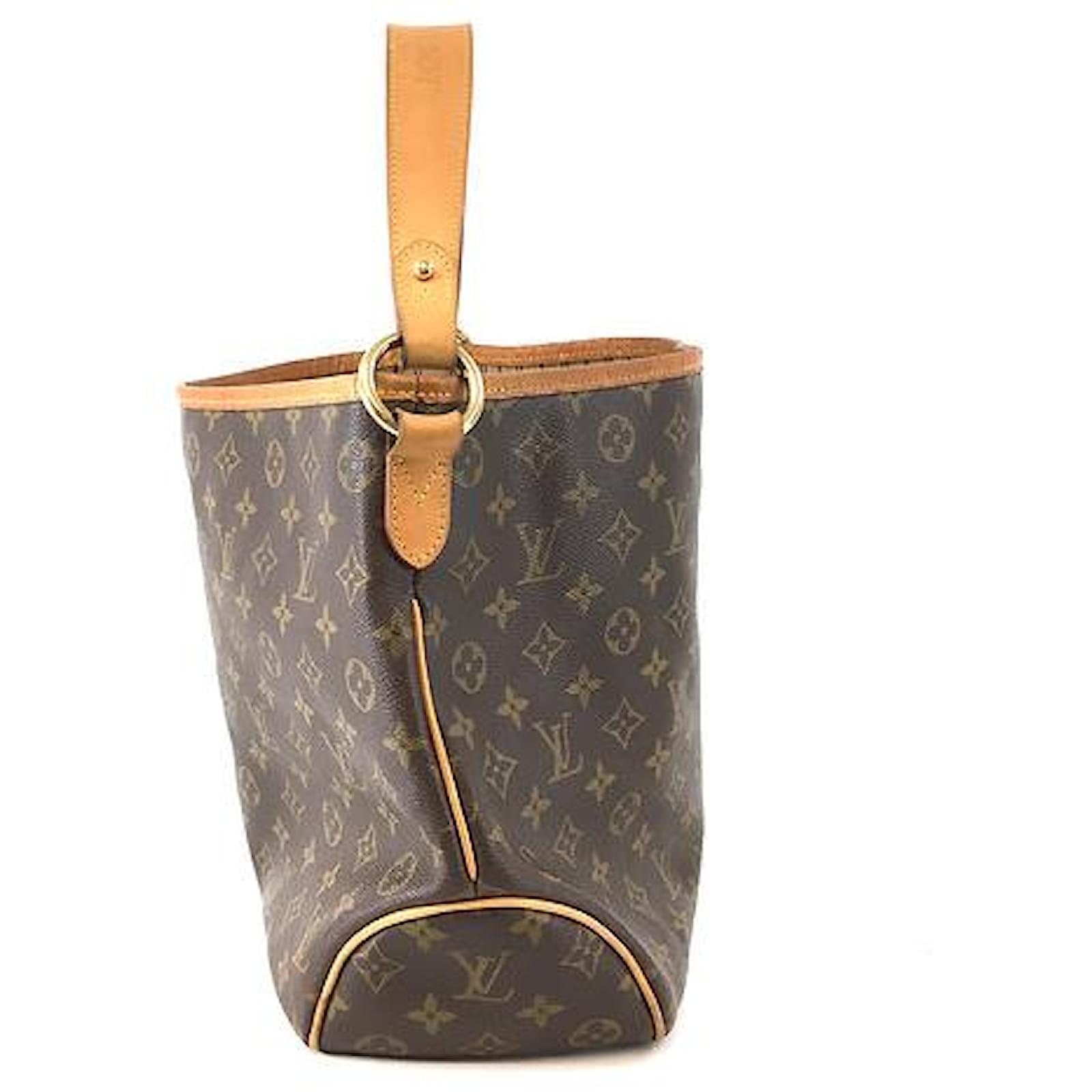 Louis Vuitton Delightful PM Monogram Canvas Brown Leather ref.484973 - Joli  Closet