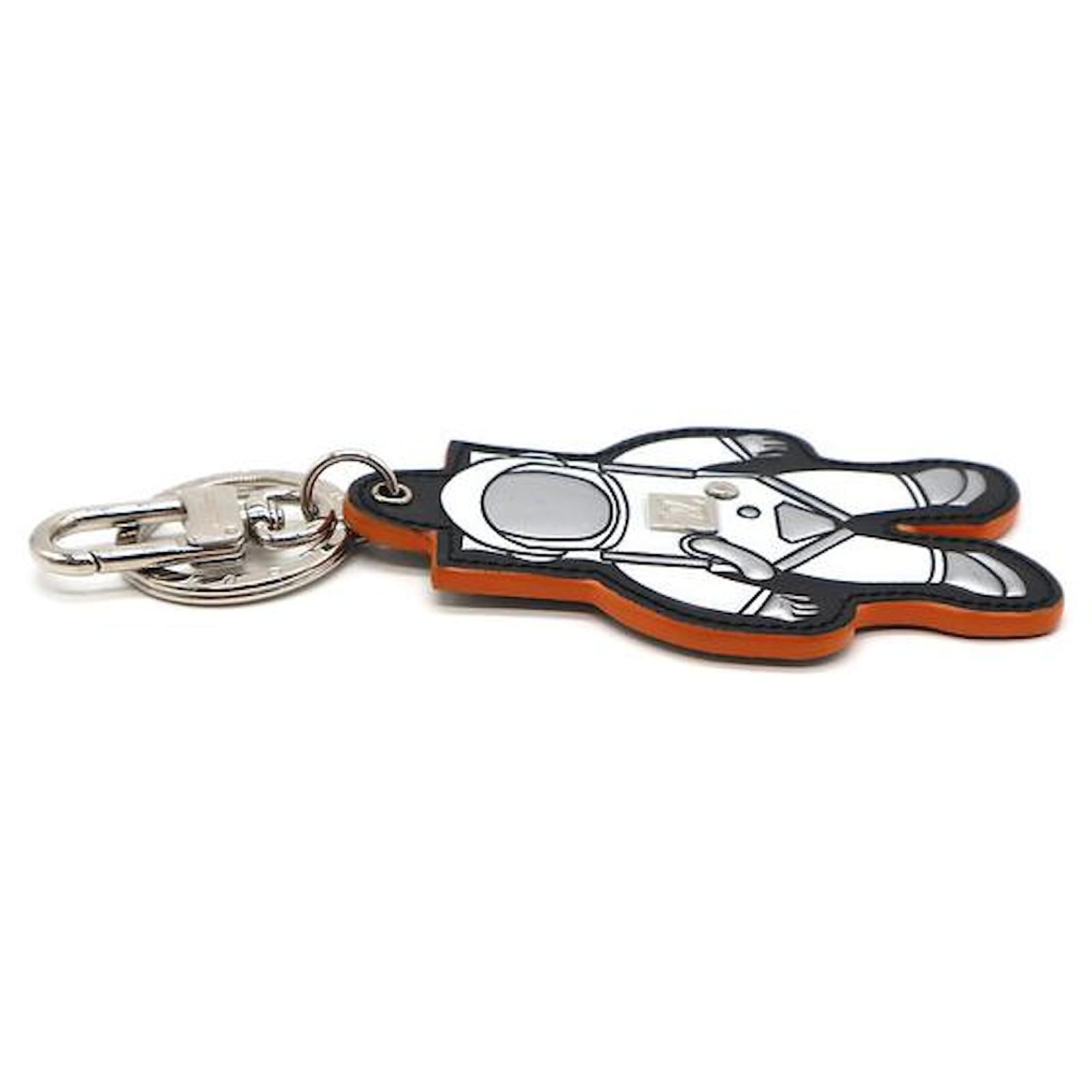 Toyandona Portachiavi Metallico Con Astronauta E Razzo - Ciondolo Spaziale Creativo 6,2x3 Cm Per Borsa, Cellulare, Chiavi - Regalo Originale Uomo Donna Per Compleanno, Natale