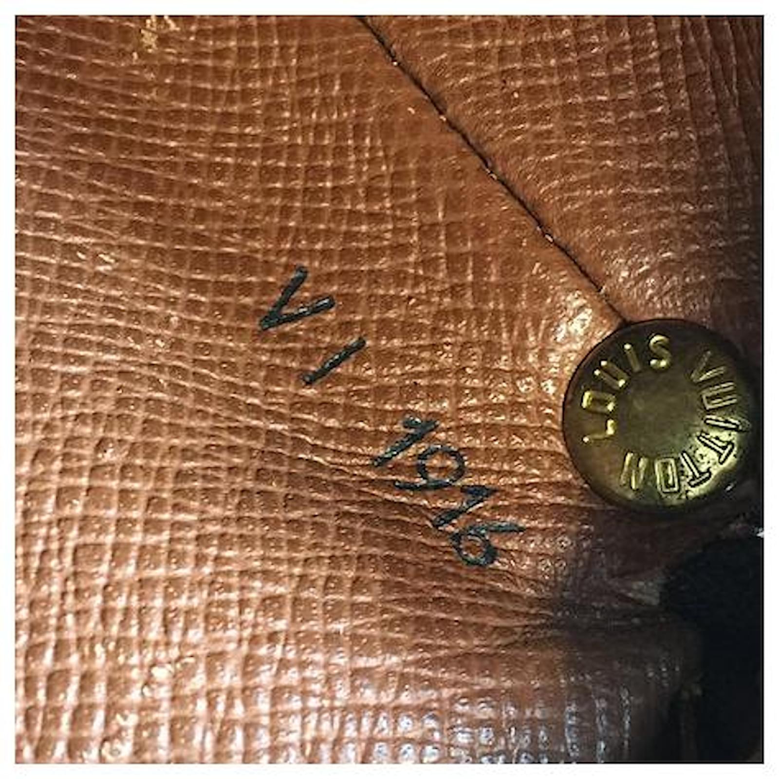 Louis Vuitton Drouot Monogram Canvas Brown Leather ref.495184 - Joli Closet