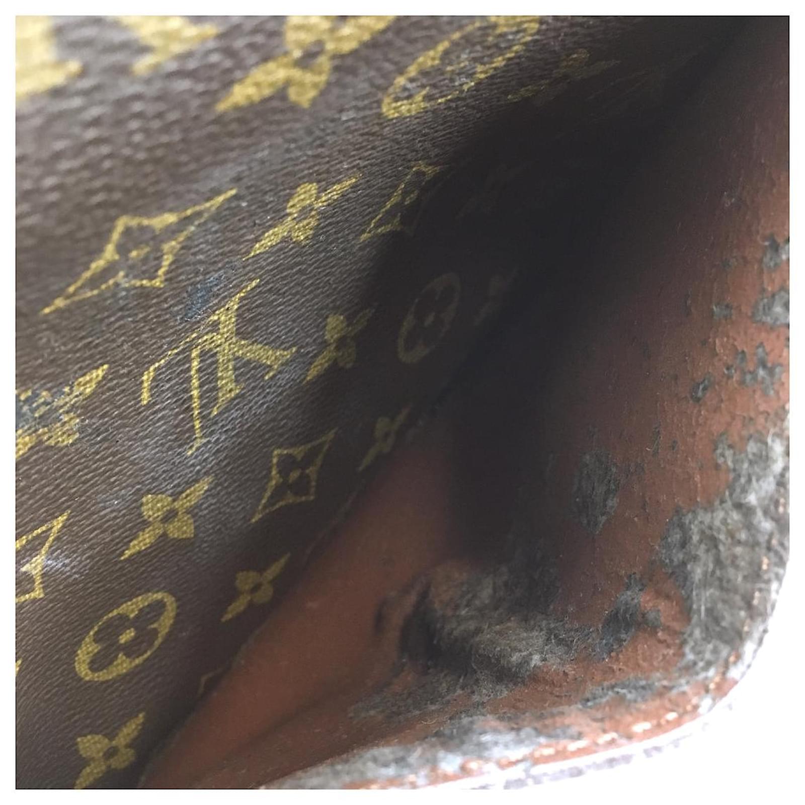 Louis Vuitton Saint Cloud GM Monogram Canvas Brown Leather ref.506412 -  Joli Closet