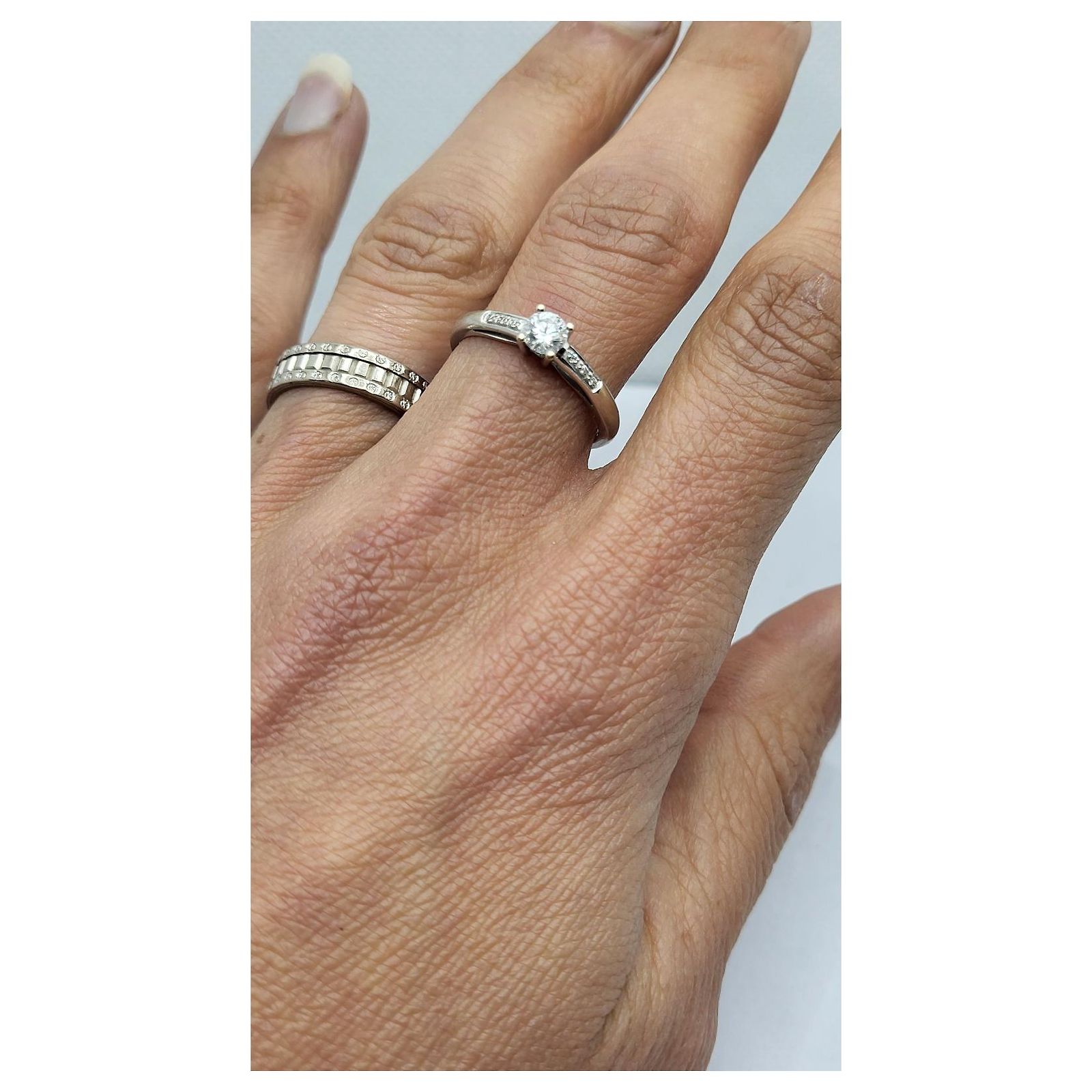 Bague Mauboussin 'Tu Es Le Sel De Ma Vie' N°3 - Diamant ~0.30ct, Occasion