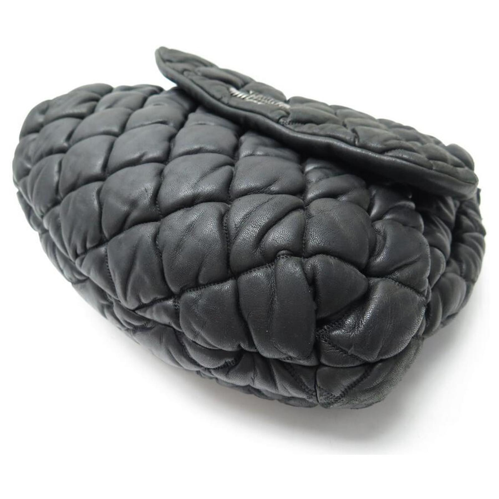 Chanel HOBO Black Leather ref.955981 - Joli Closet