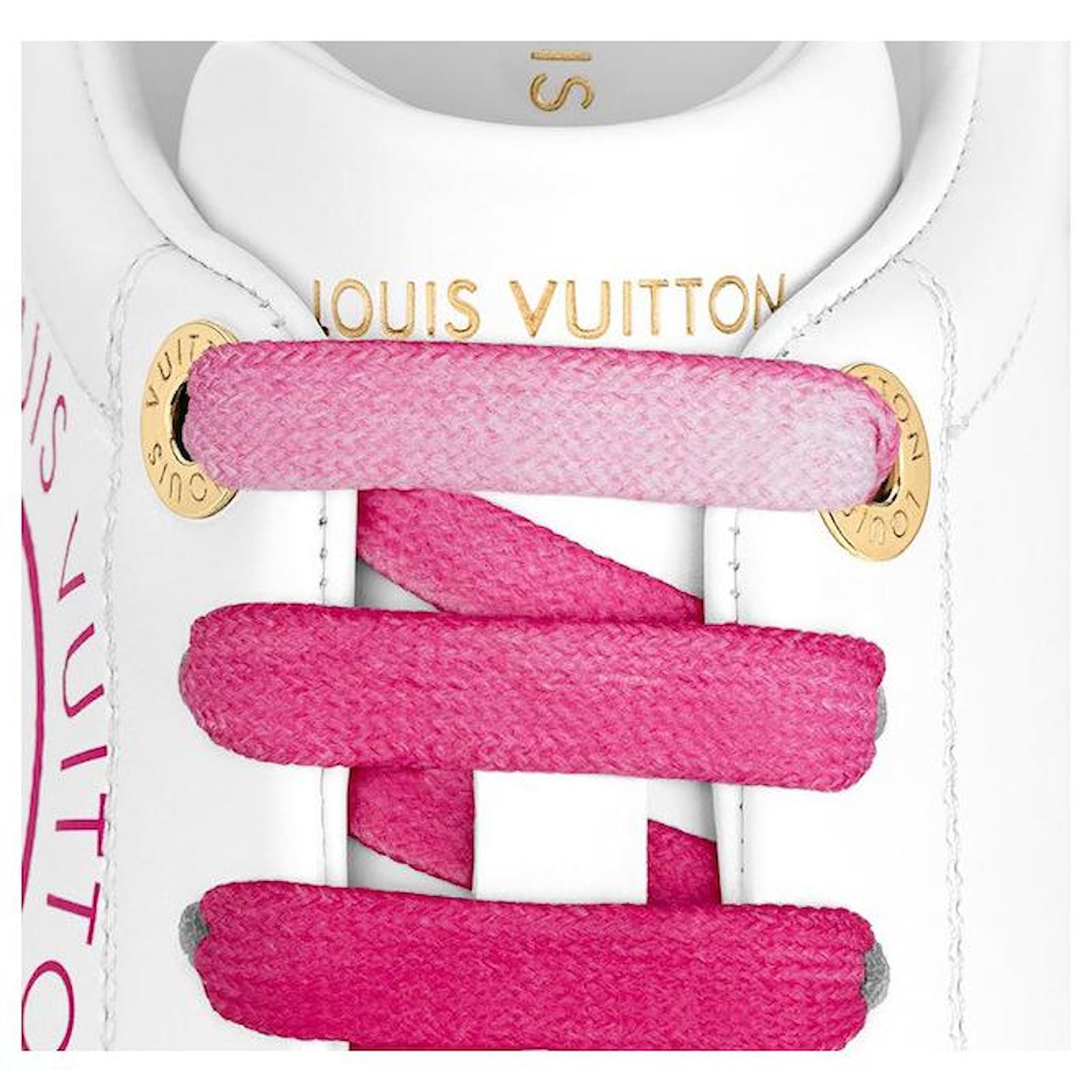 Louis Vuitton, Shoes, Louis Vuitton Nwt Time Out Sneaker 365 Fuchsia One  Shoe Tried On