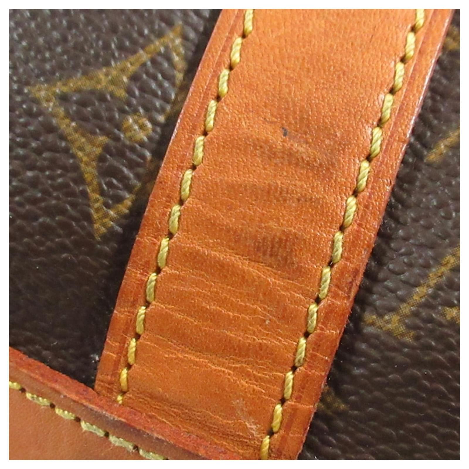 Louis Vuitton Brown Monogram Sac Flanerie 45 Leather Cloth ref.236016 -  Joli Closet