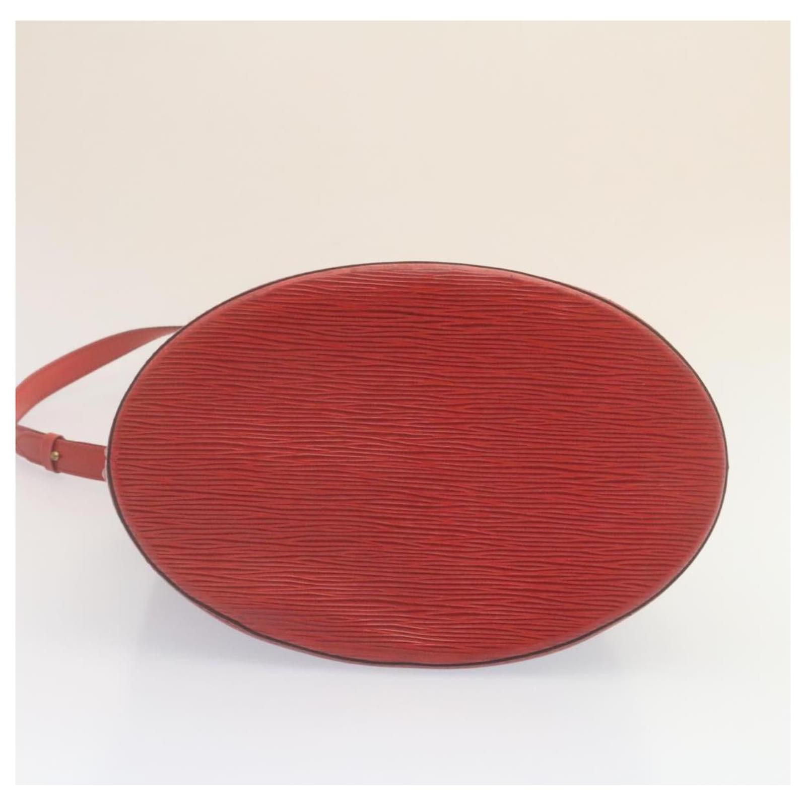 Louis Vuitton Cluny Red Leather ref.653358 - Joli Closet