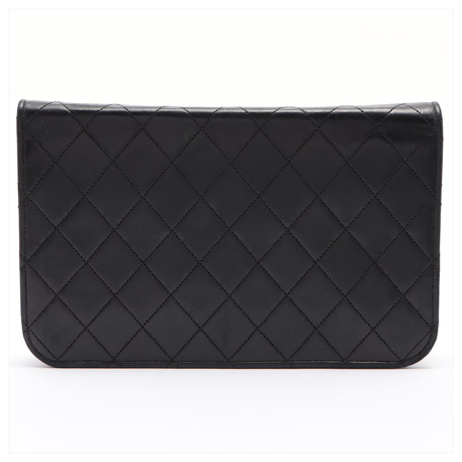 Chanel Wallet on Chain Black Leather ref.520046 Joli Closet