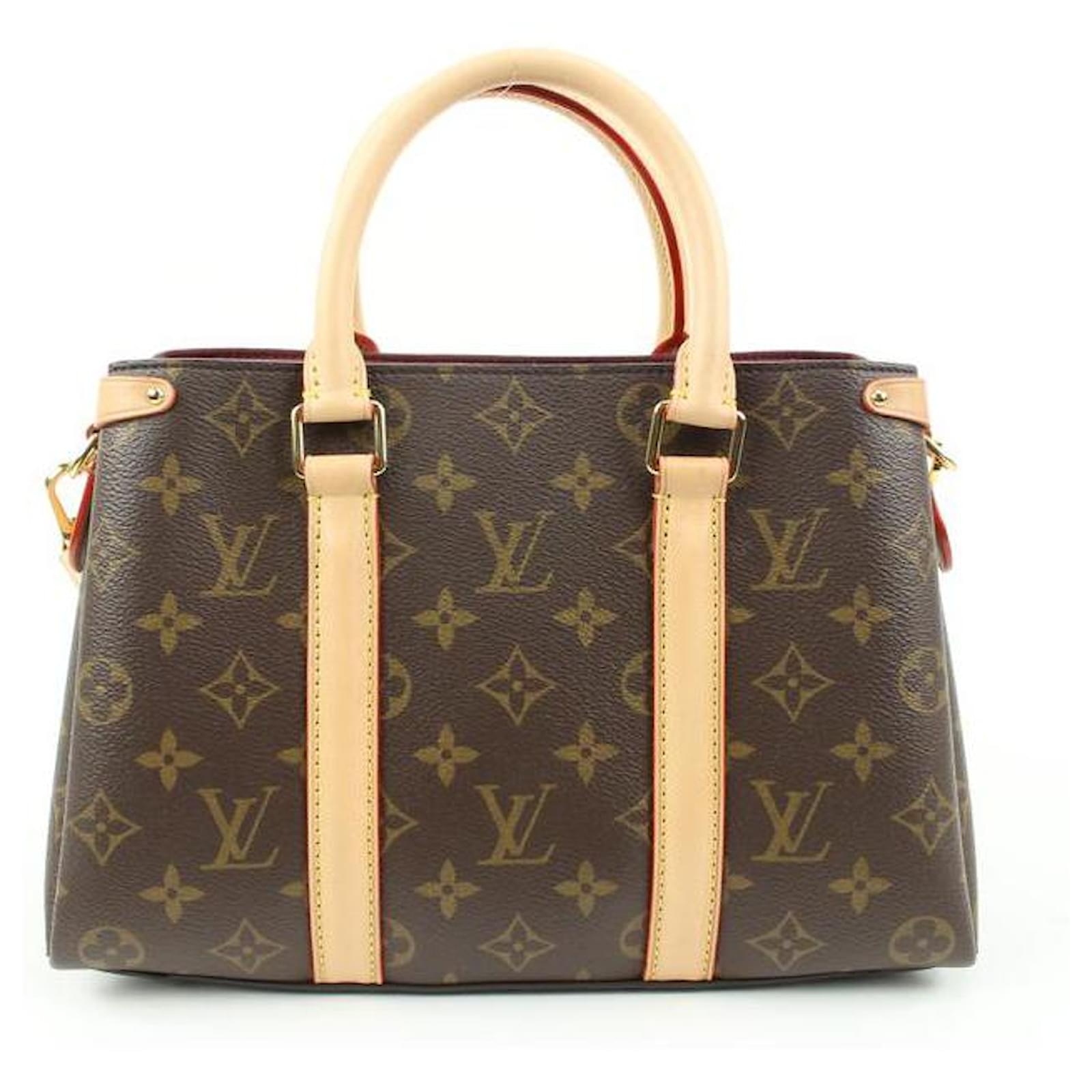 Louis Vuitton Monogram Soufflot BB 2WAY tote Leather ref.520173