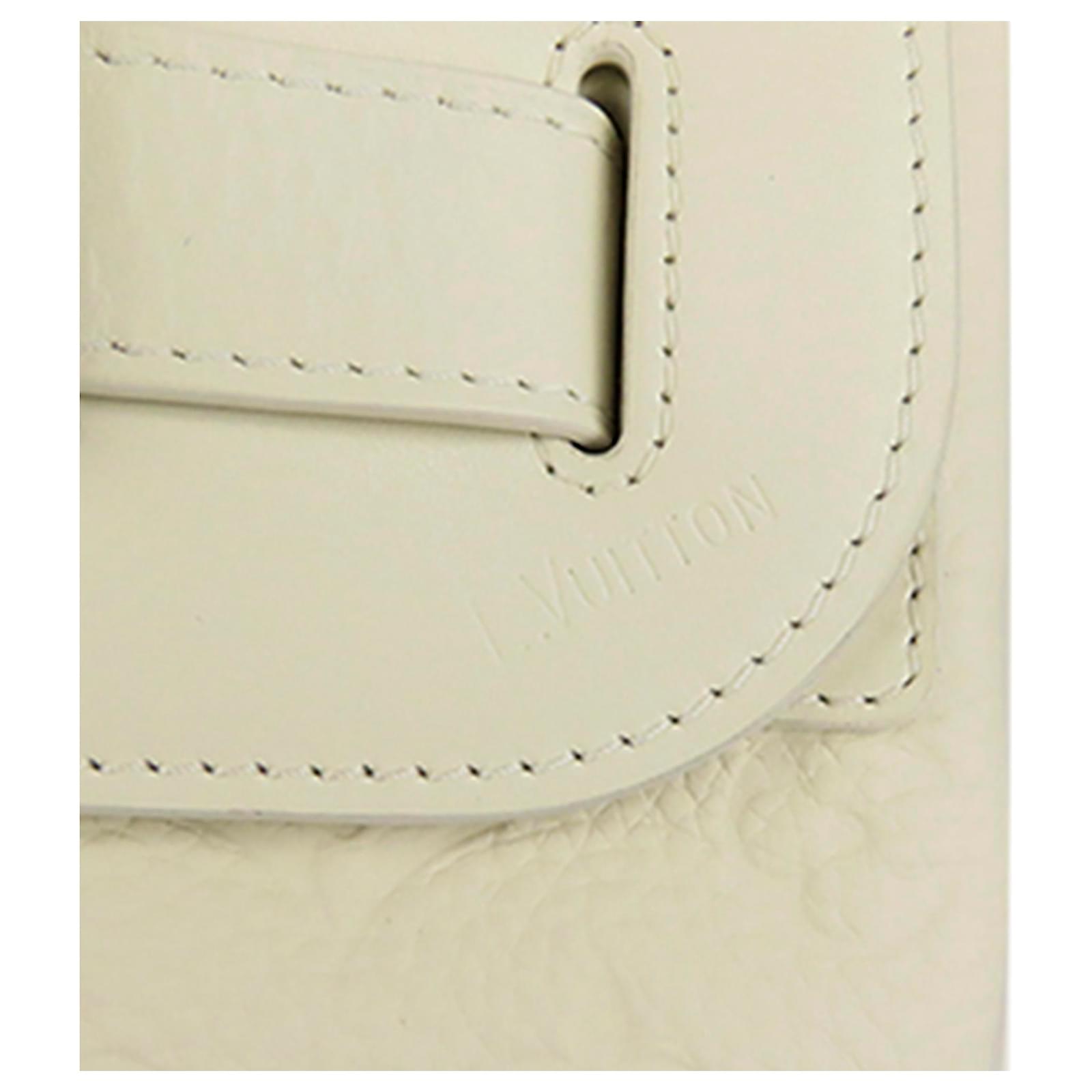 Louis Vuitton White Monogram Empreinte Steamer PM Leather ref.520306 - Joli  Closet
