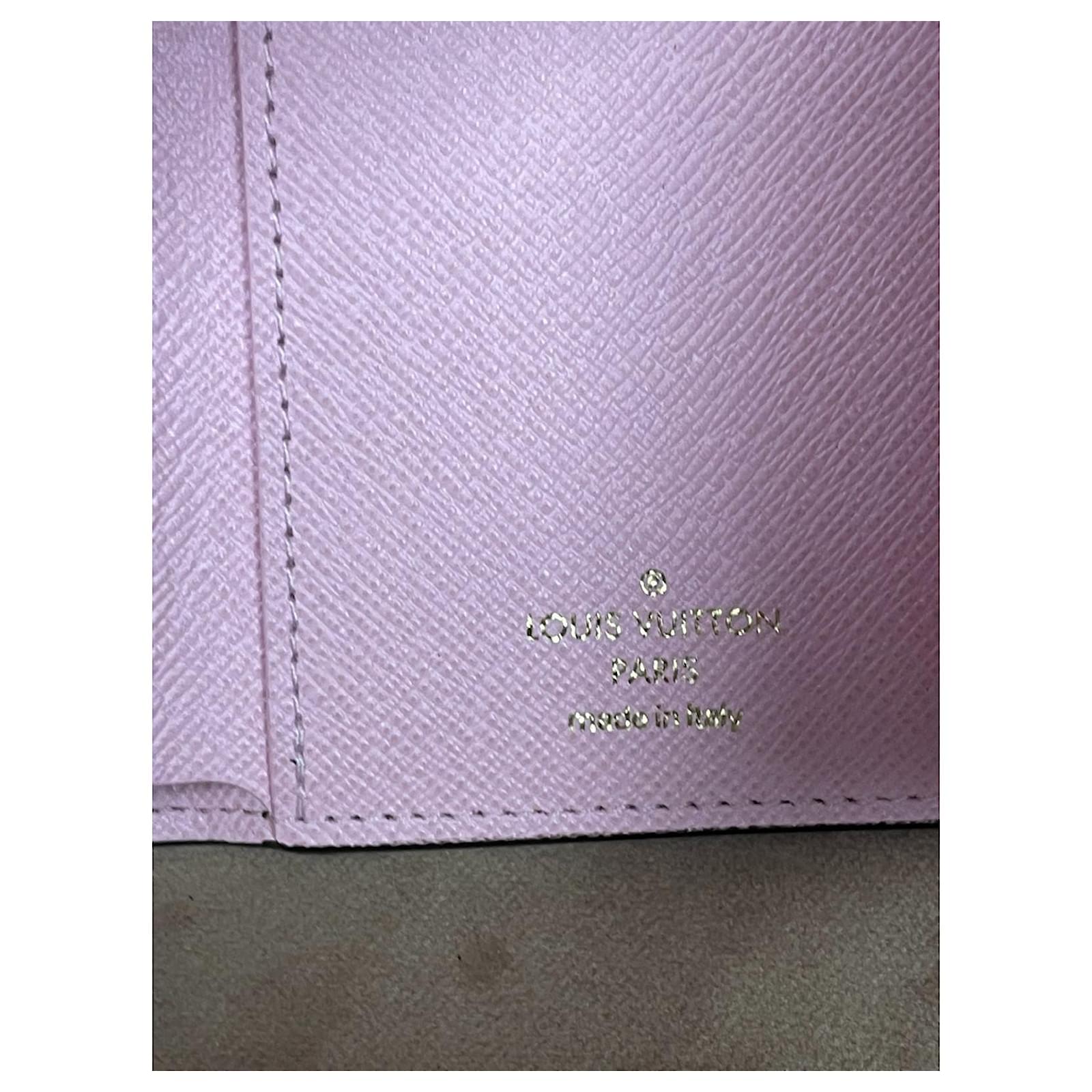 Portafoglio uomo Louis Vuitton Marrone Rosa Pelle ref.521120 - Joli Closet