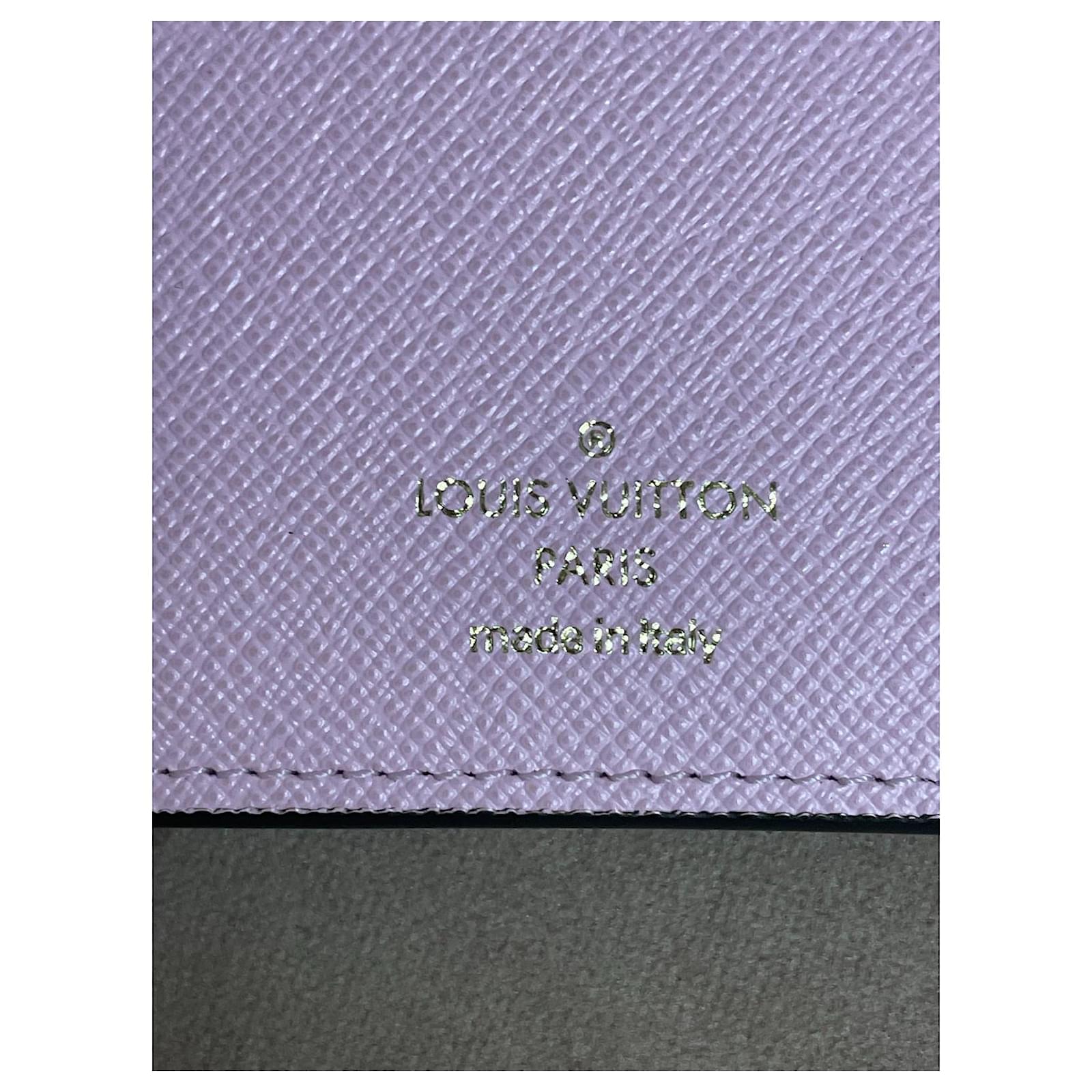 Louis Vuitton mens wallet Brown Pink Leather ref.521120 - Joli Closet
