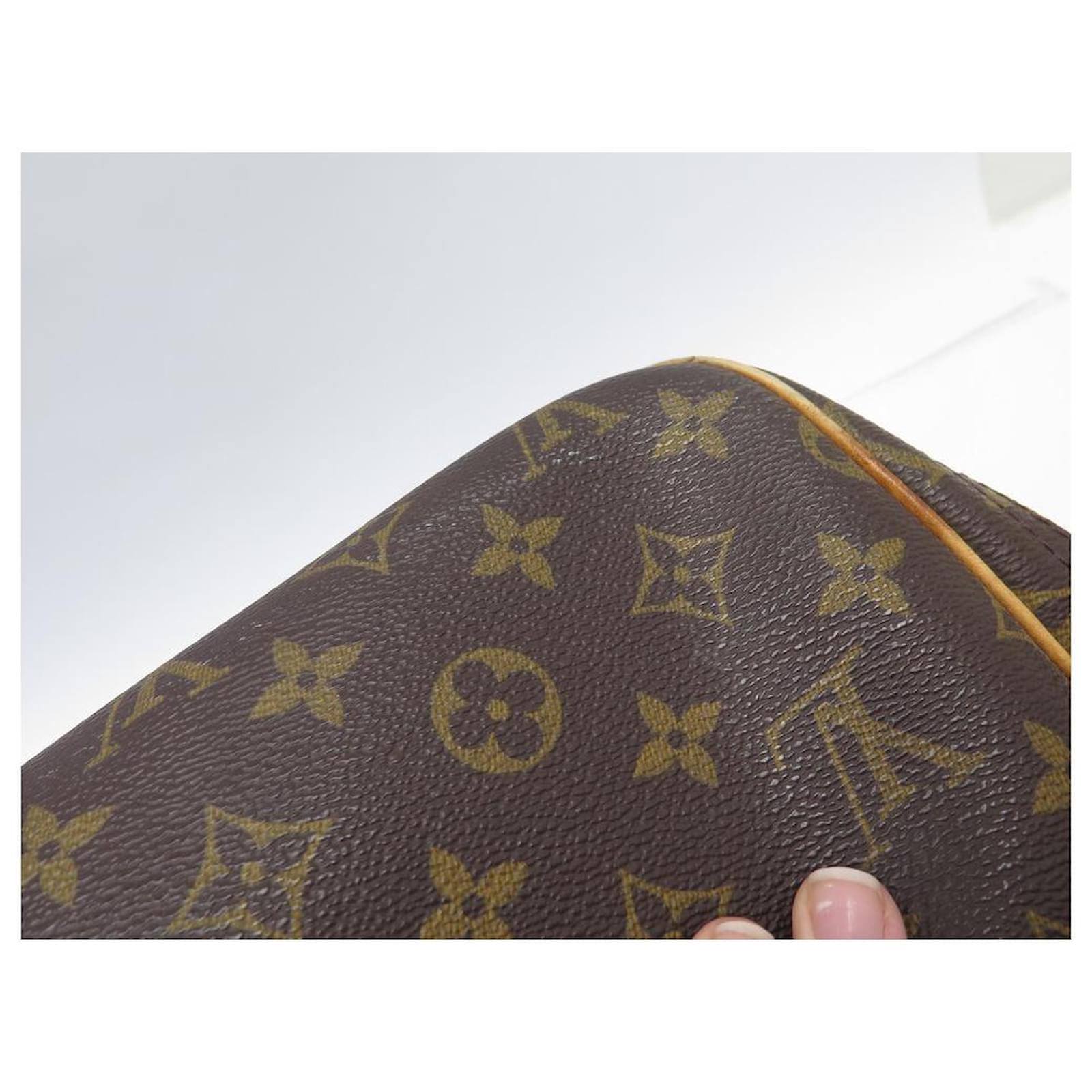 LOUIS VUITTON ALIZE TRAVEL BAG 2 55CM MONOGRAM CANVAS M41391 TRAVEL BAG  Brown Leather ref.521186 - Joli Closet