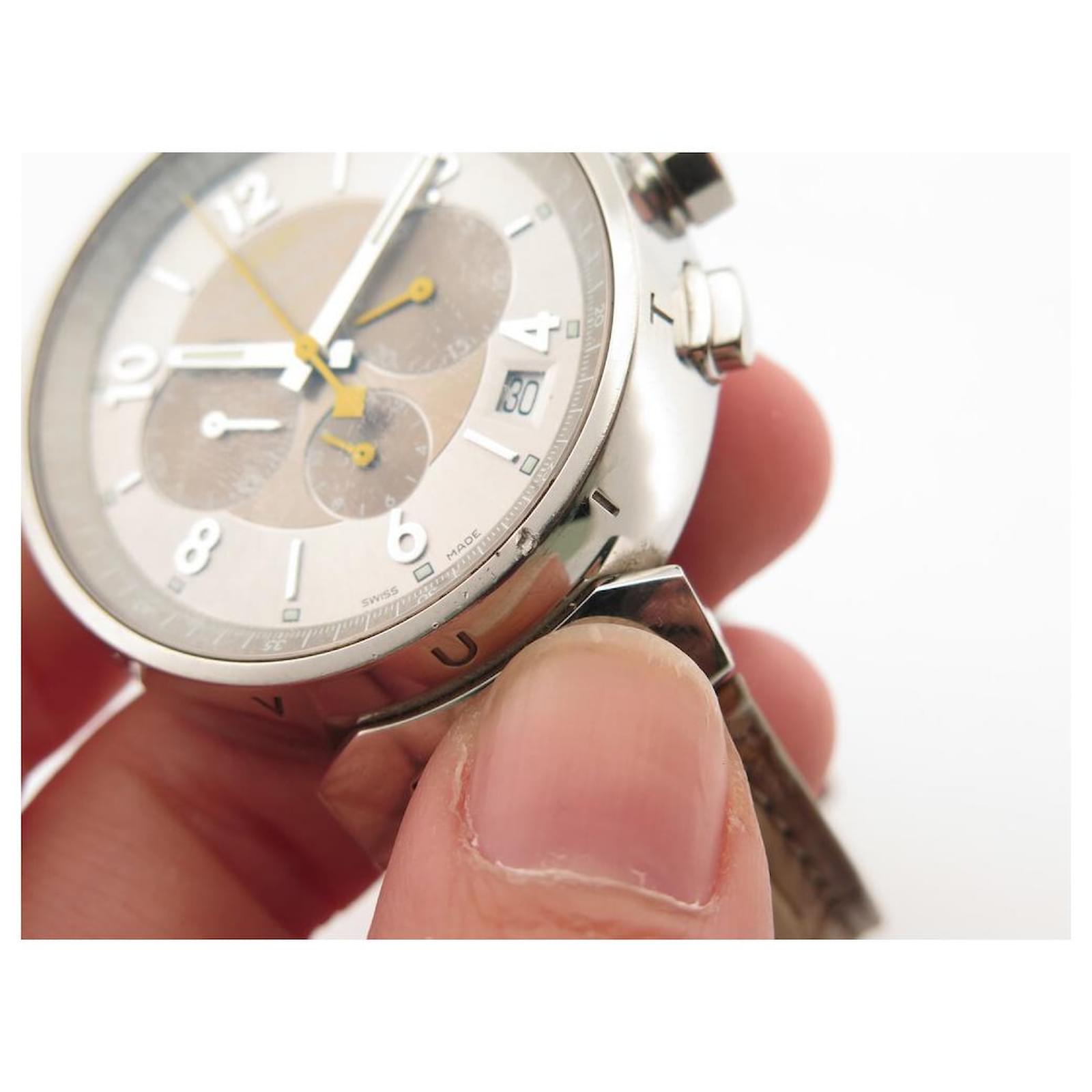 Relojes Louis vuitton Blanco de en Acero - 24316771