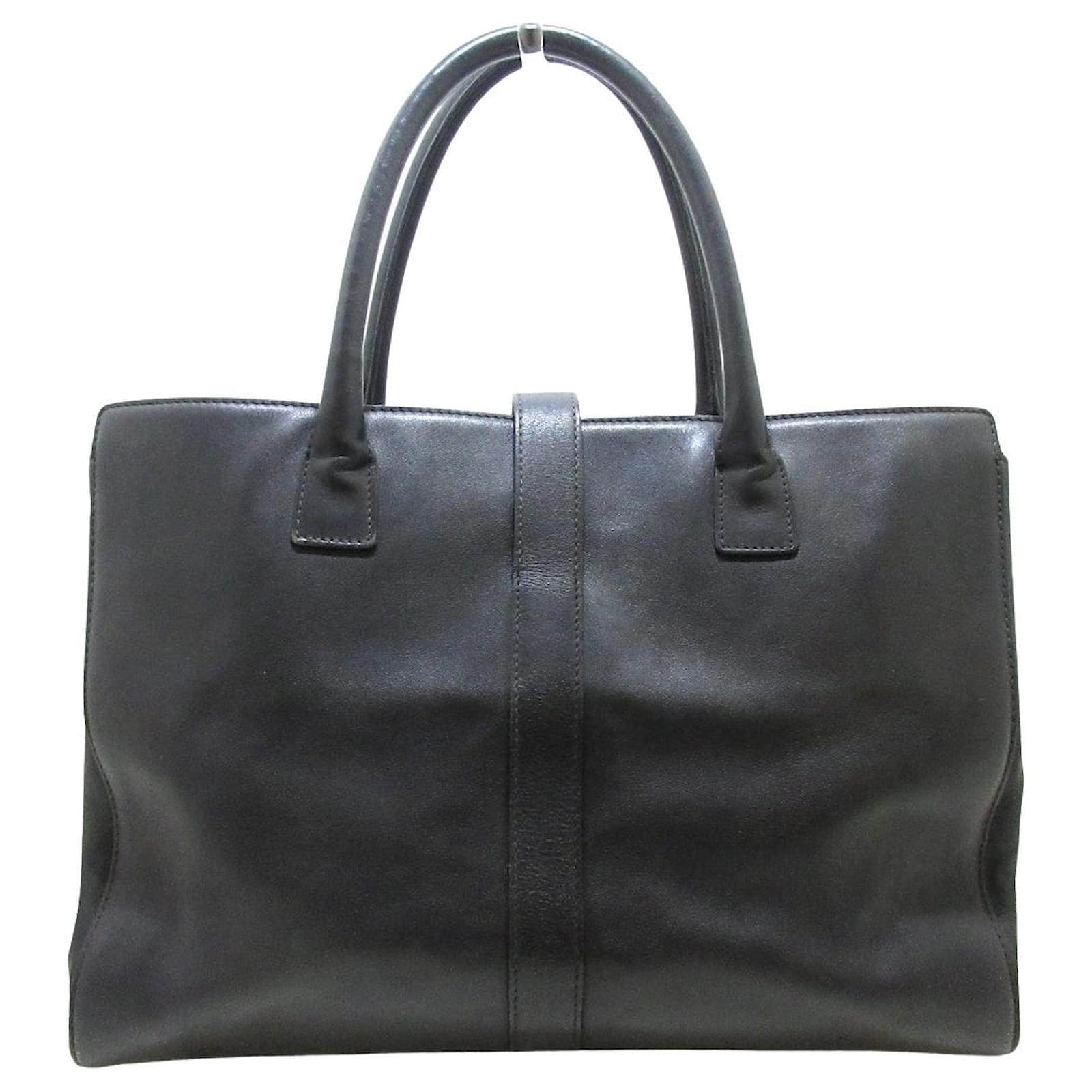 Chanel tote bag Black Pony-style calfskin ref.522218 - Joli Closet