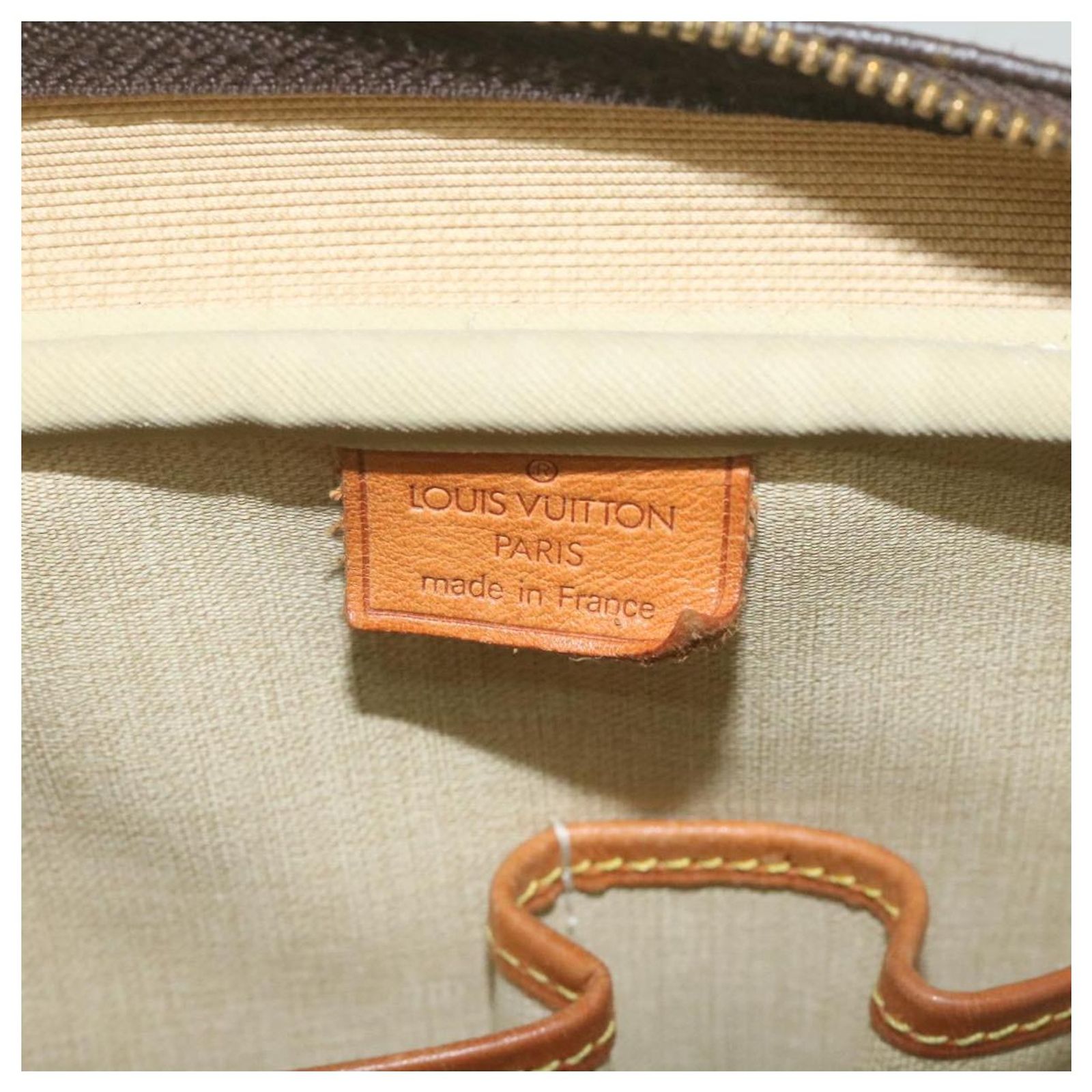 Louis Vuitton Deauville Brown Cloth ref.522254 - Joli Closet