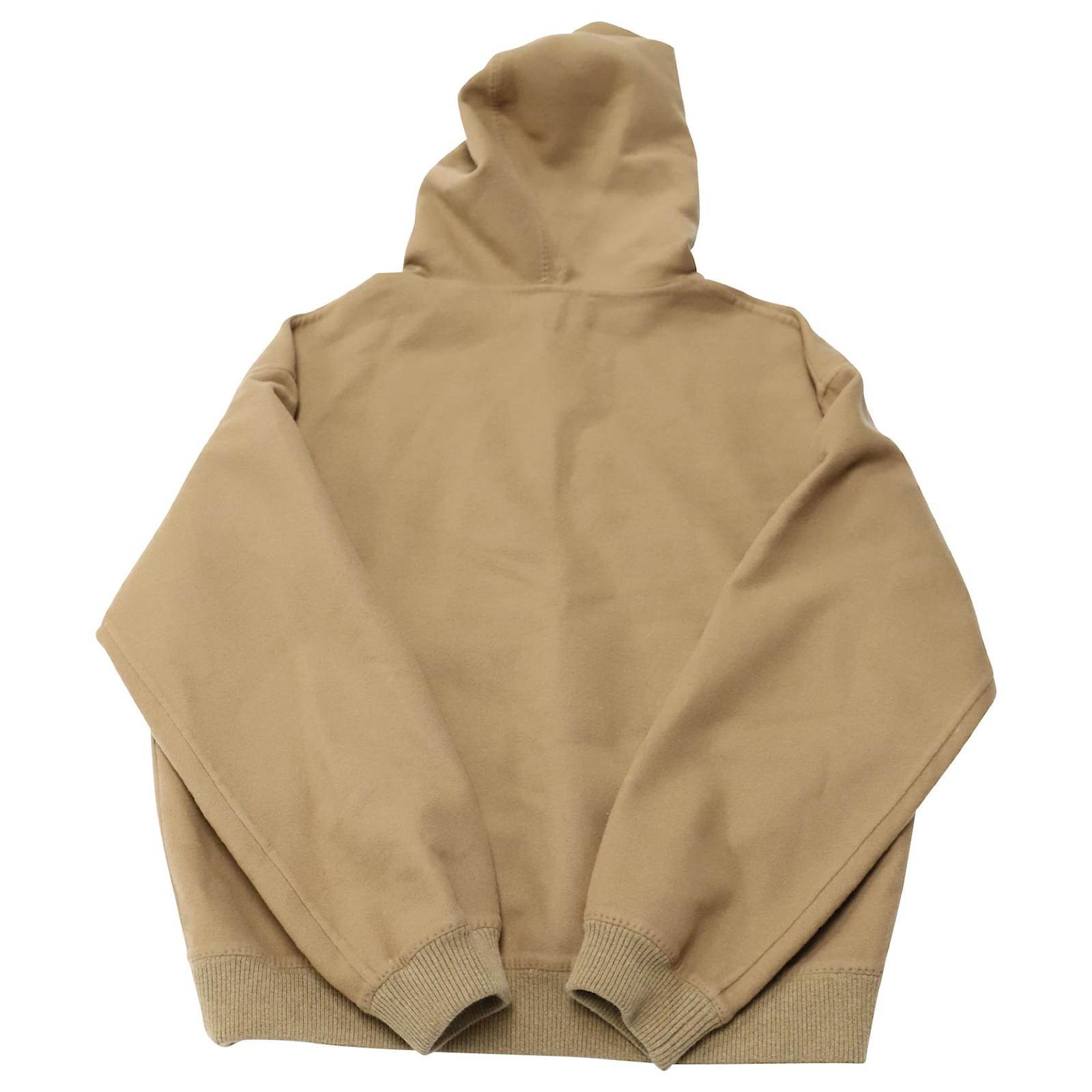 Louis Vuitton Yellow Brown Unisex Zipper Hoodie Premium Outfit For
